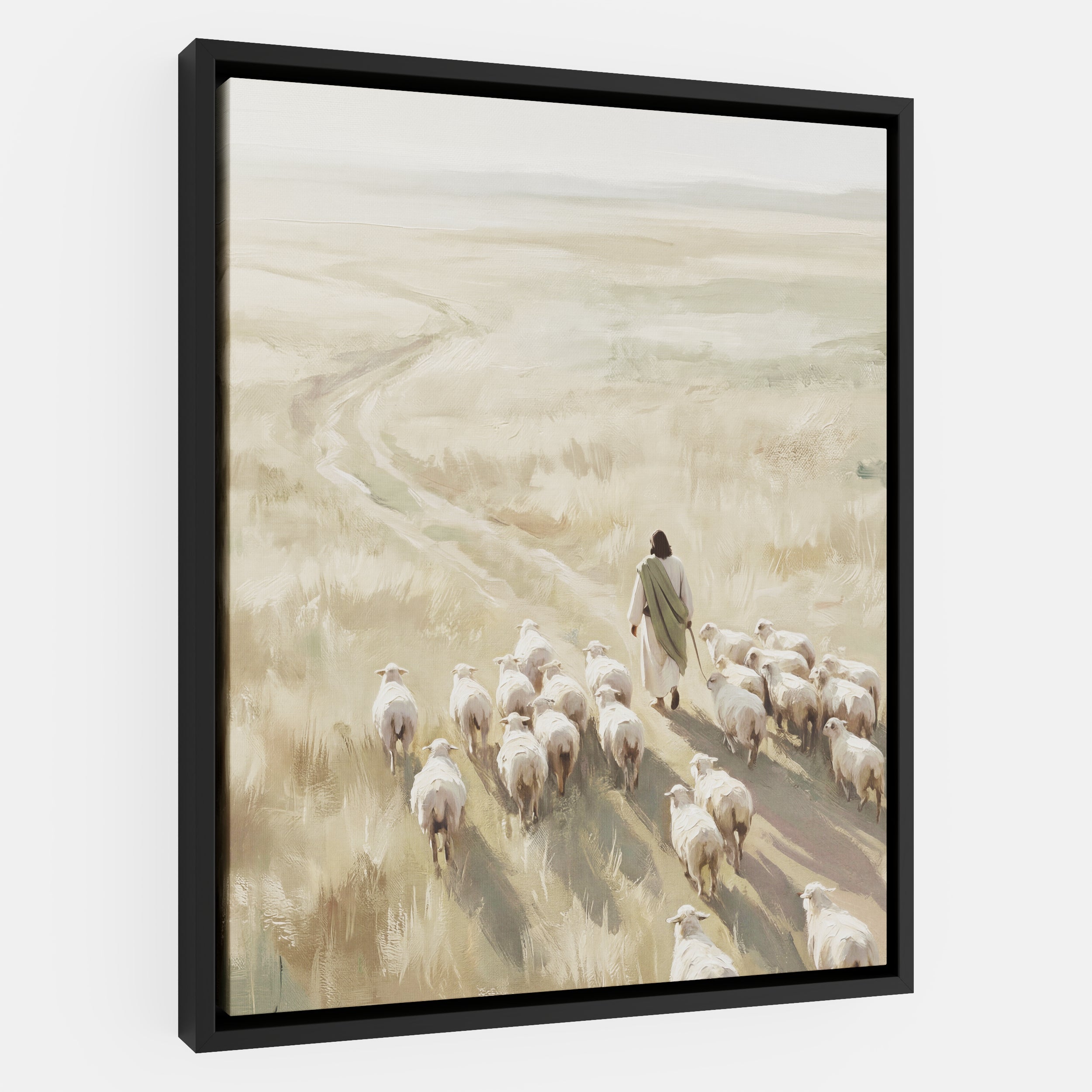 He Leads Them Home - Canvas