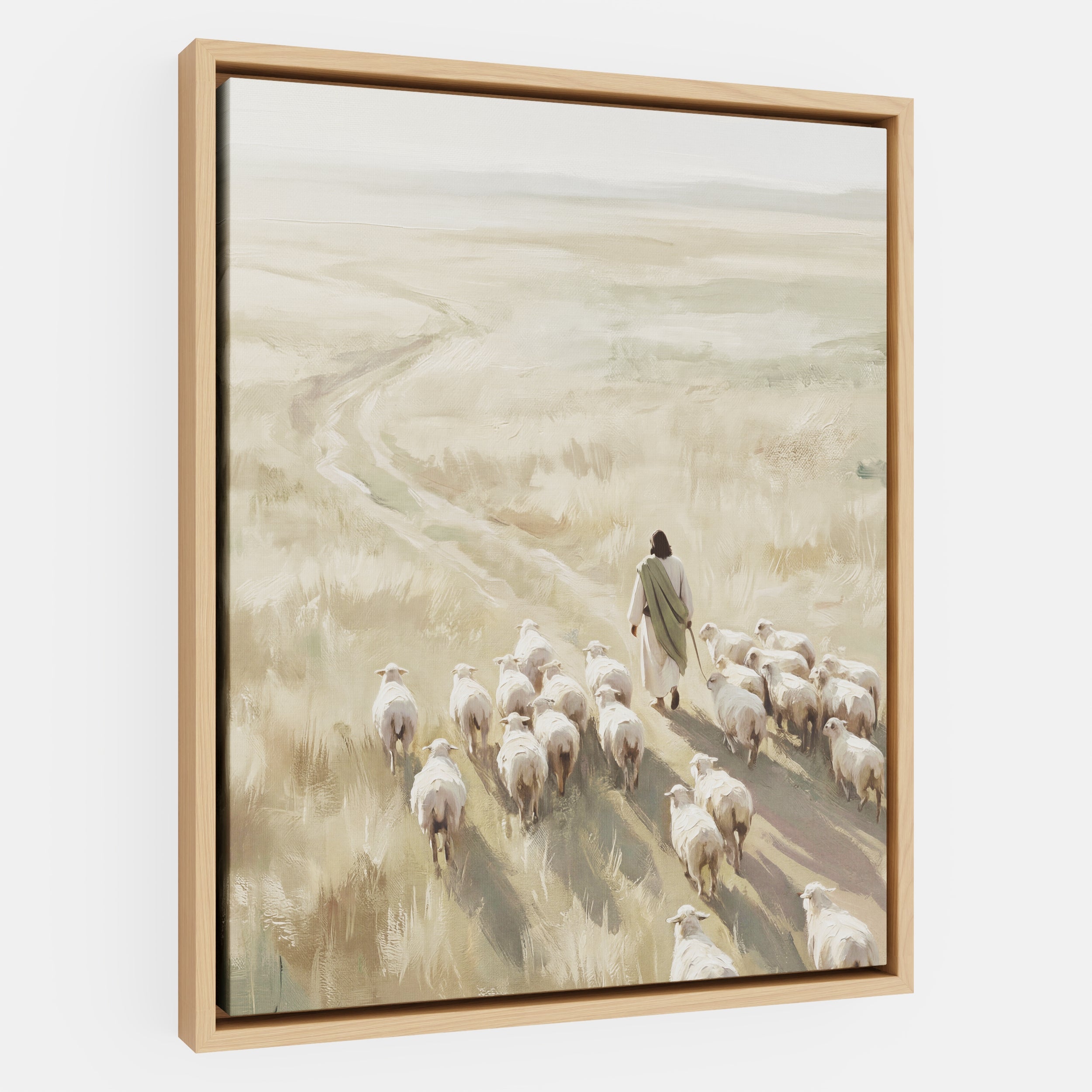 He Leads Them Home - Canvas