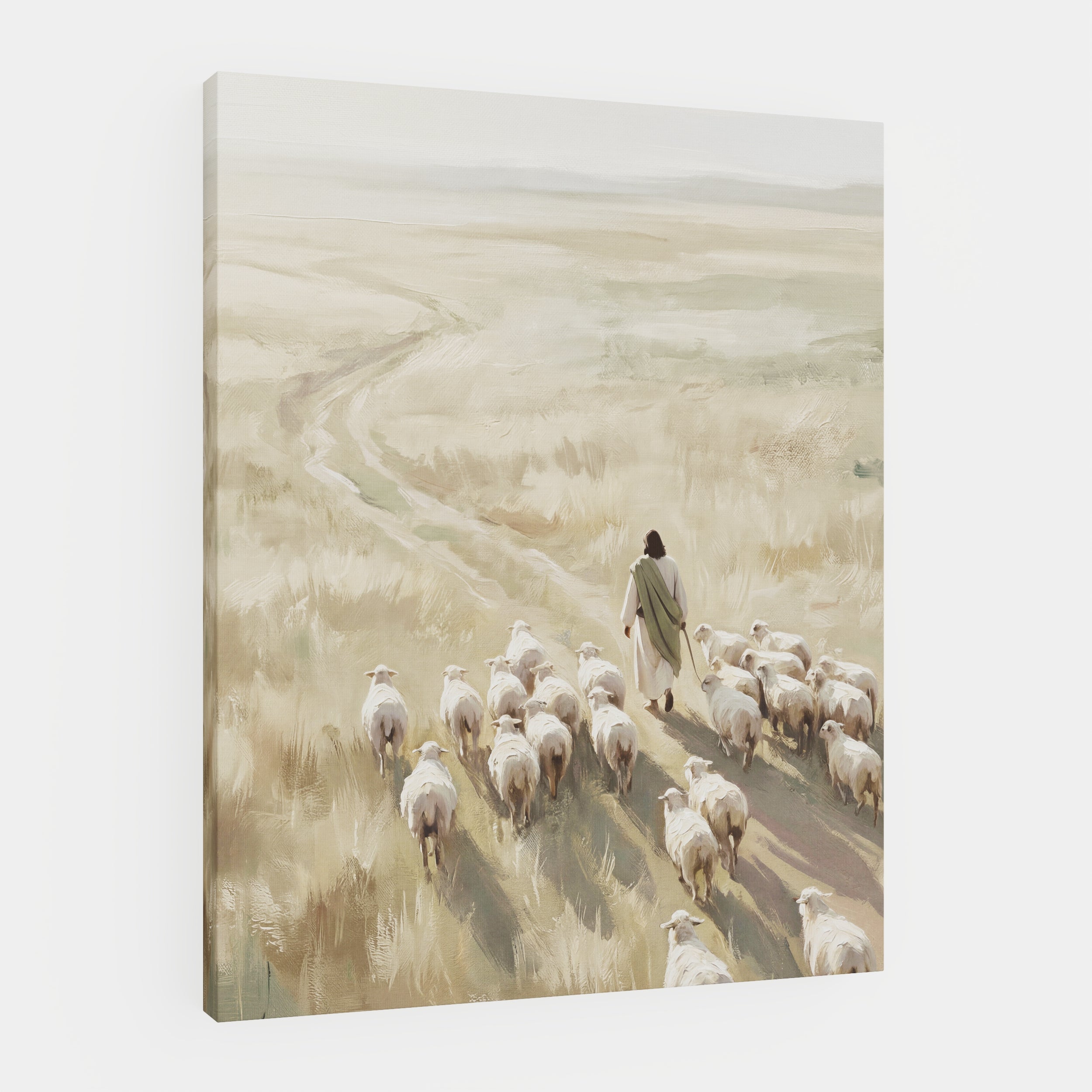 He Leads Them Home - Canvas