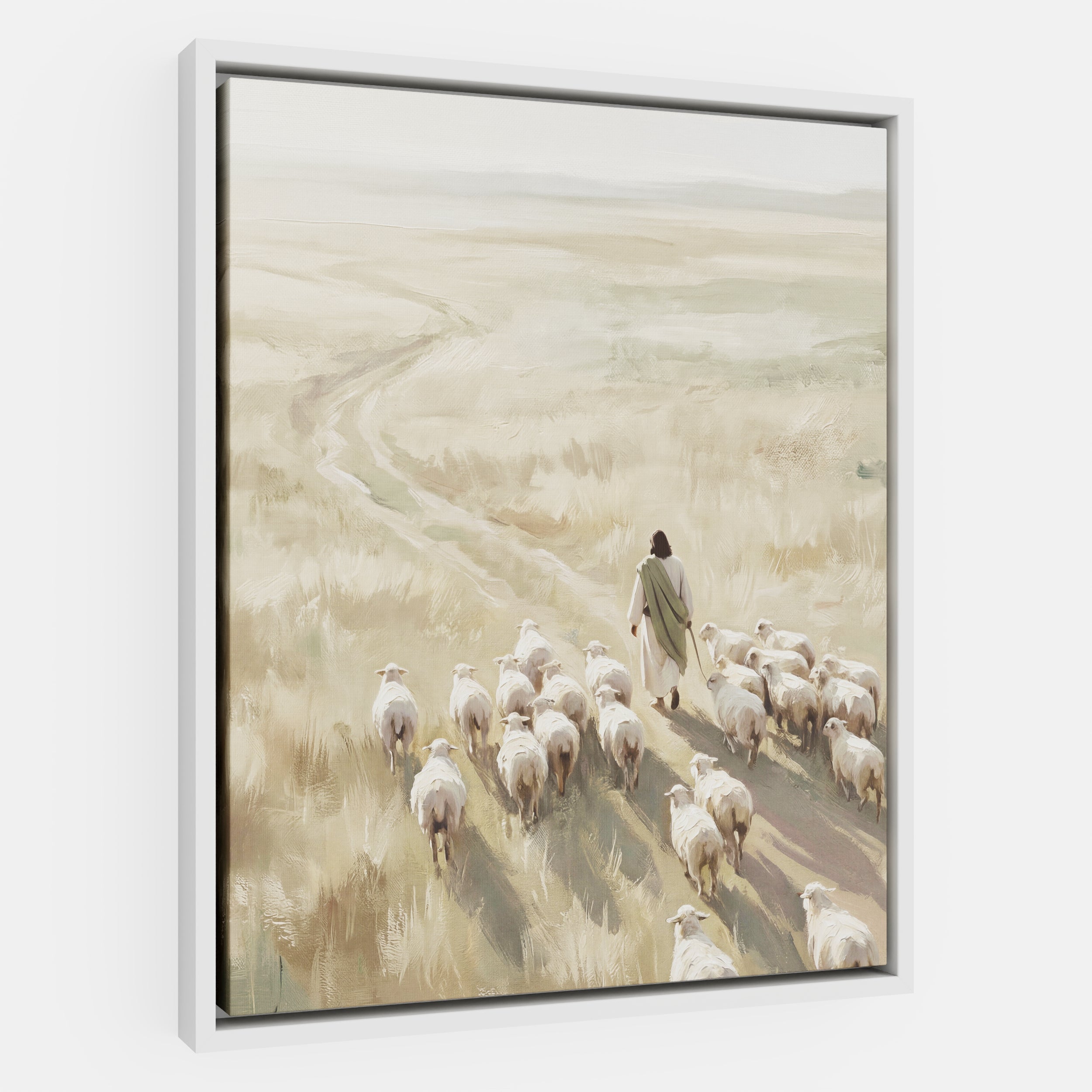 He Leads Them Home - Canvas
