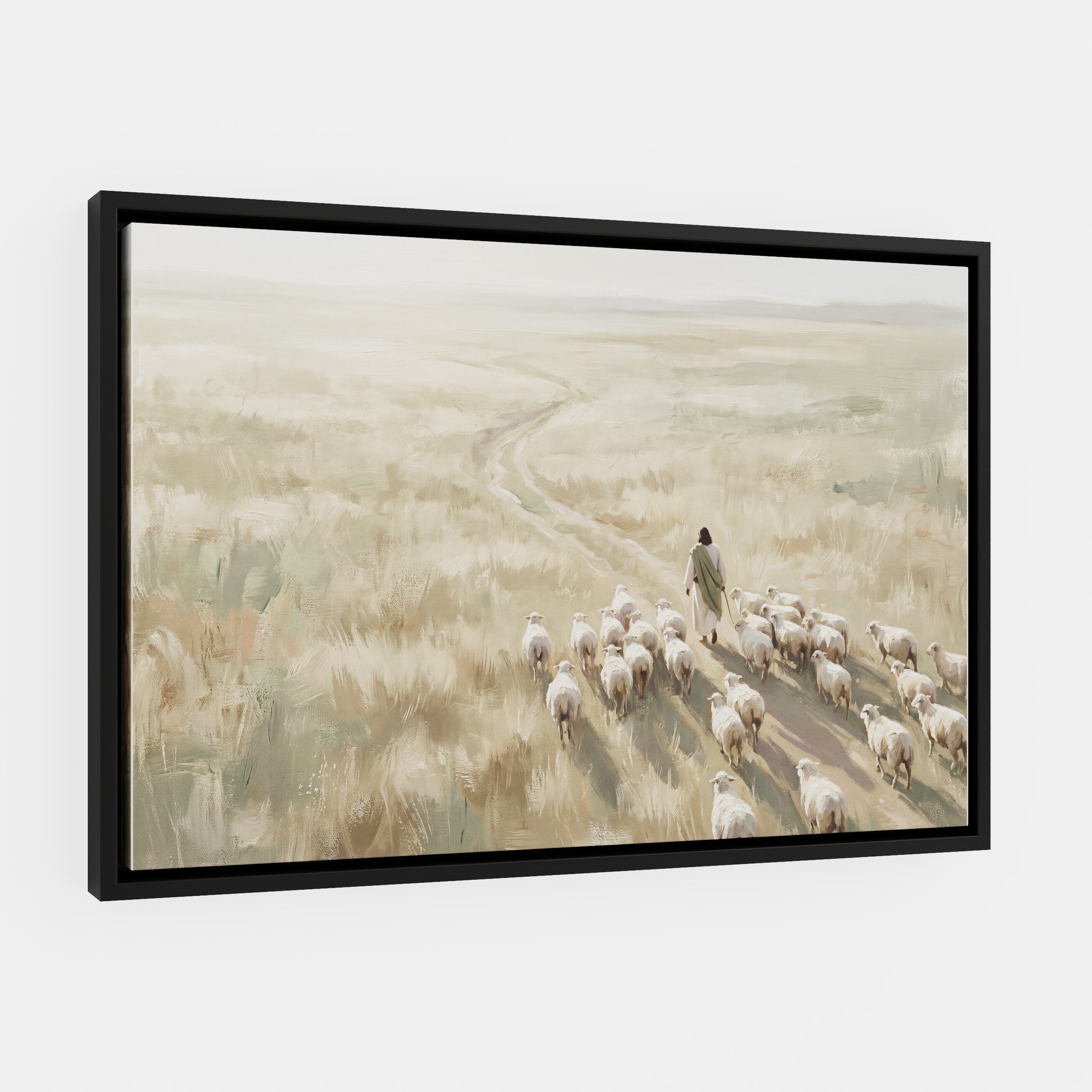 He Leads Them Home - Canvas