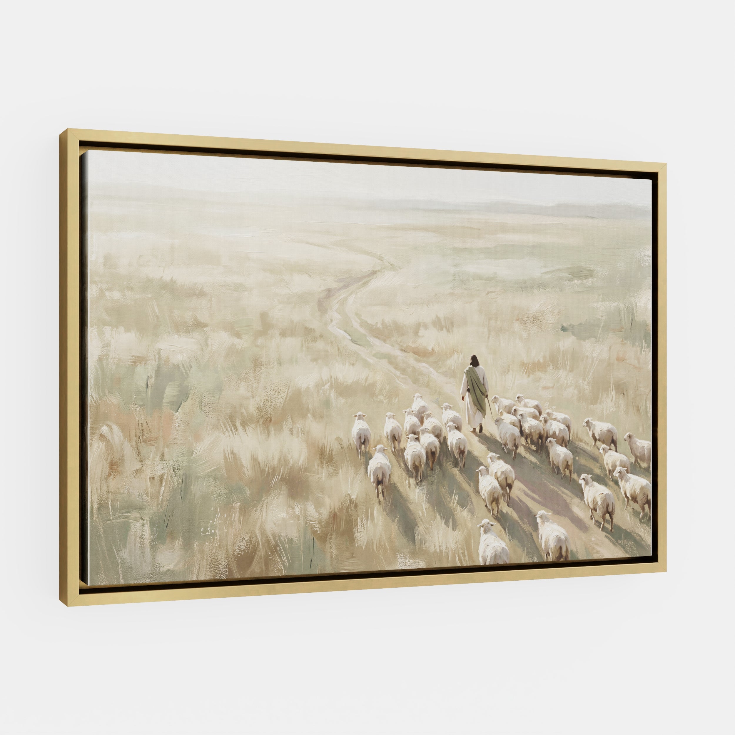 He Leads Them Home - Canvas