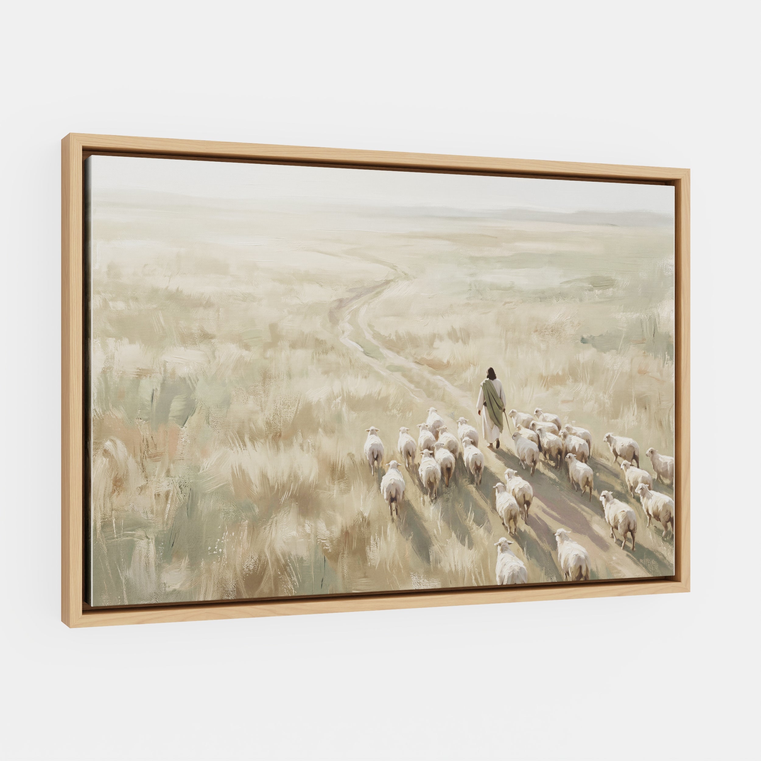 He Leads Them Home - Canvas