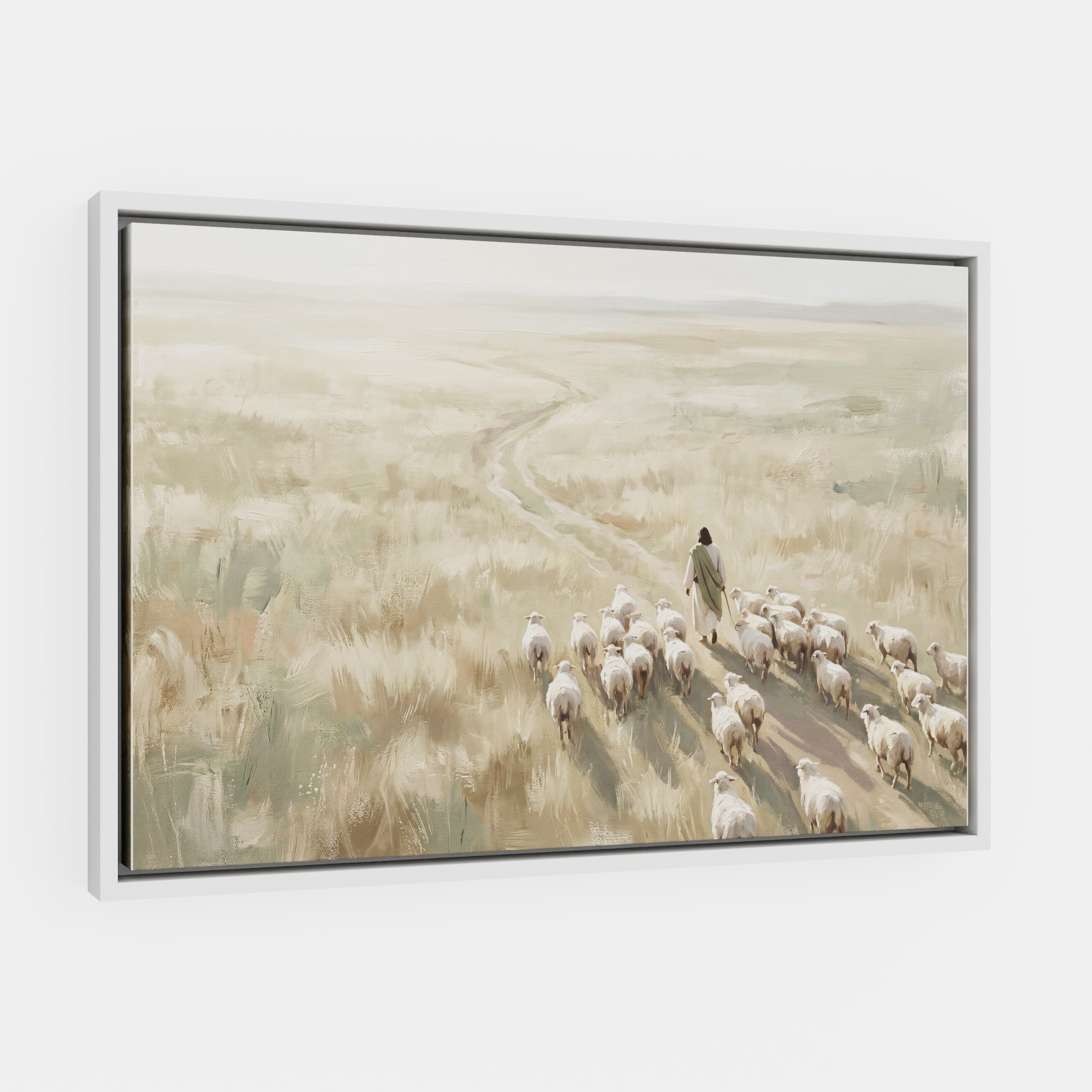 He Leads Them Home - Canvas