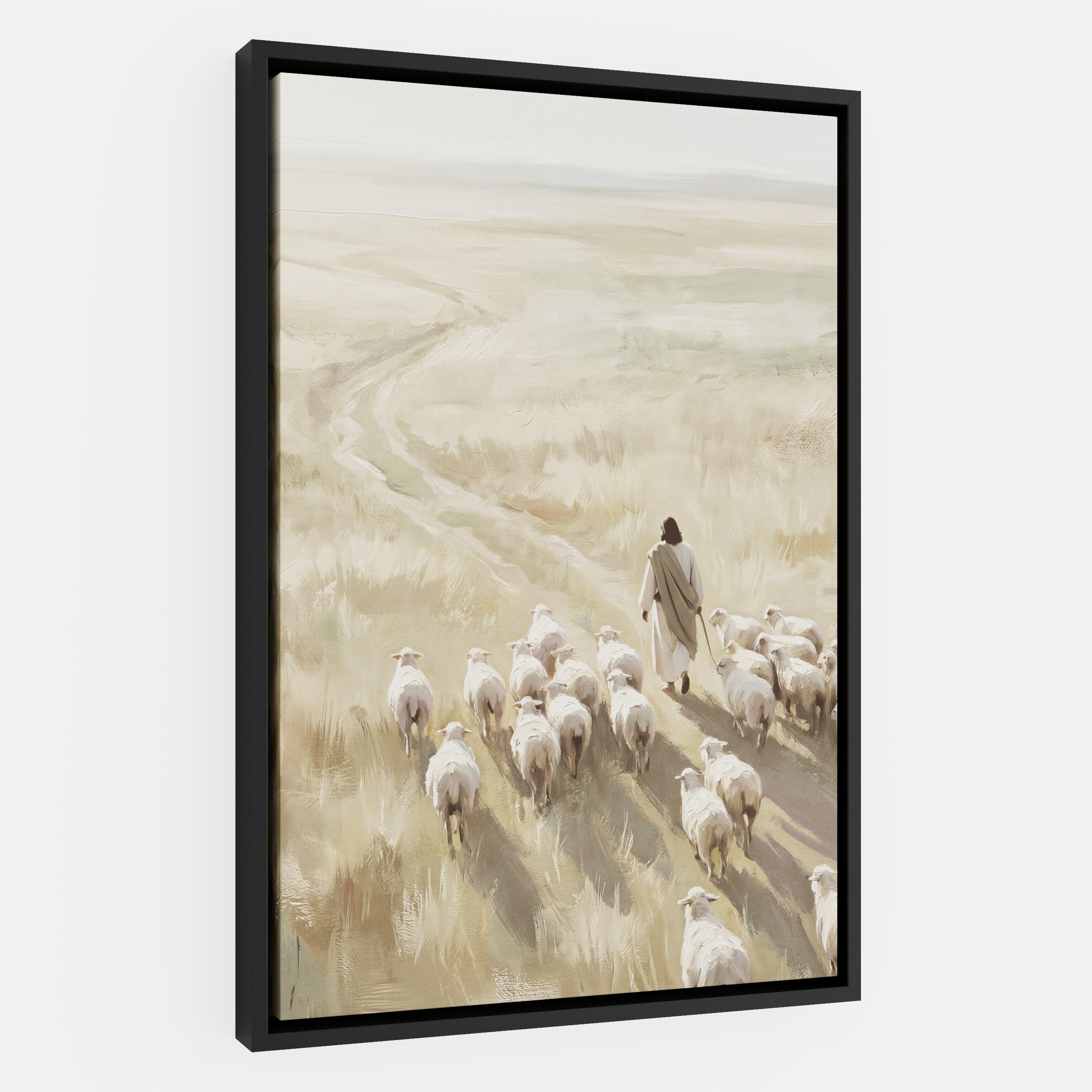 He Leads Them Home - Canvas