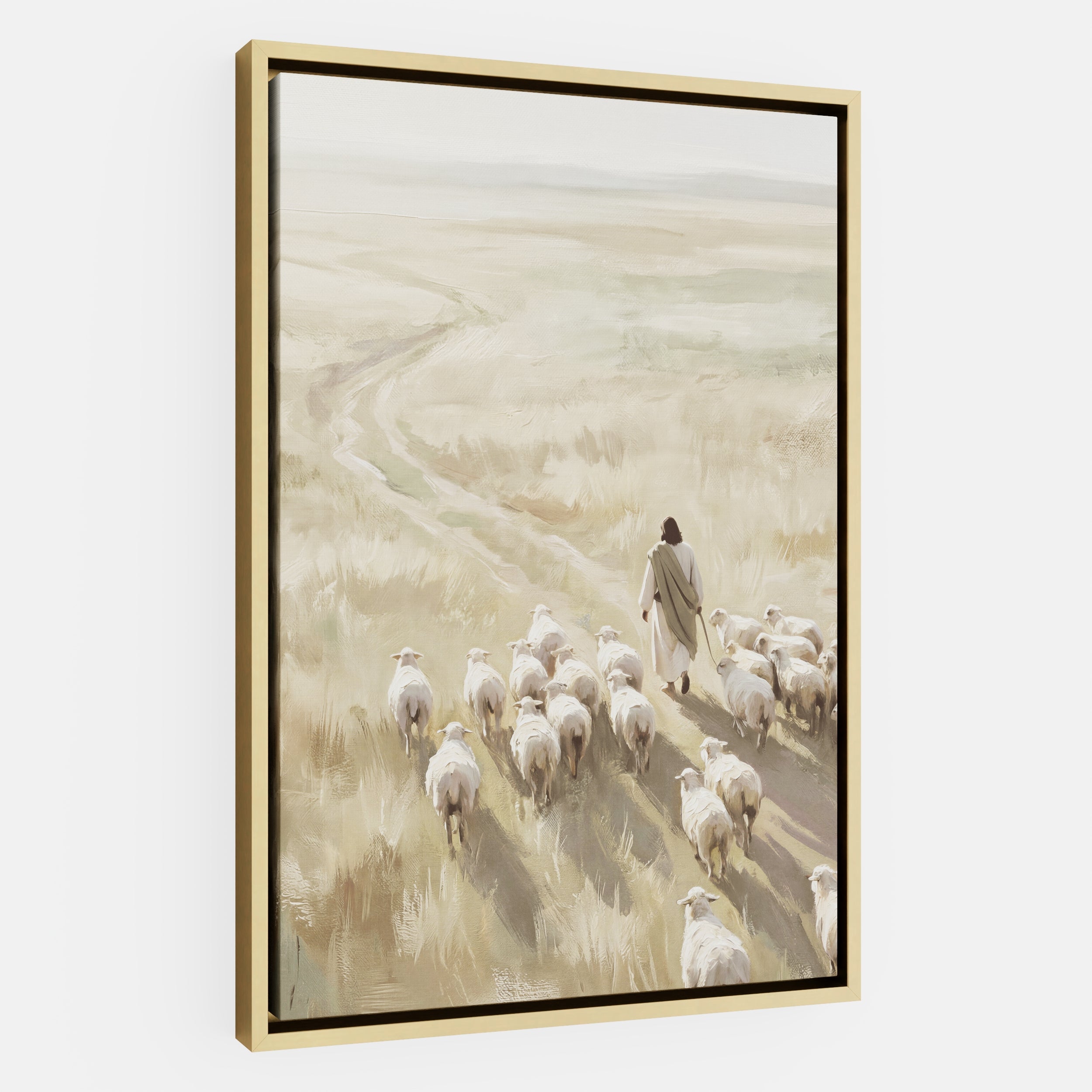 He Leads Them Home - Canvas