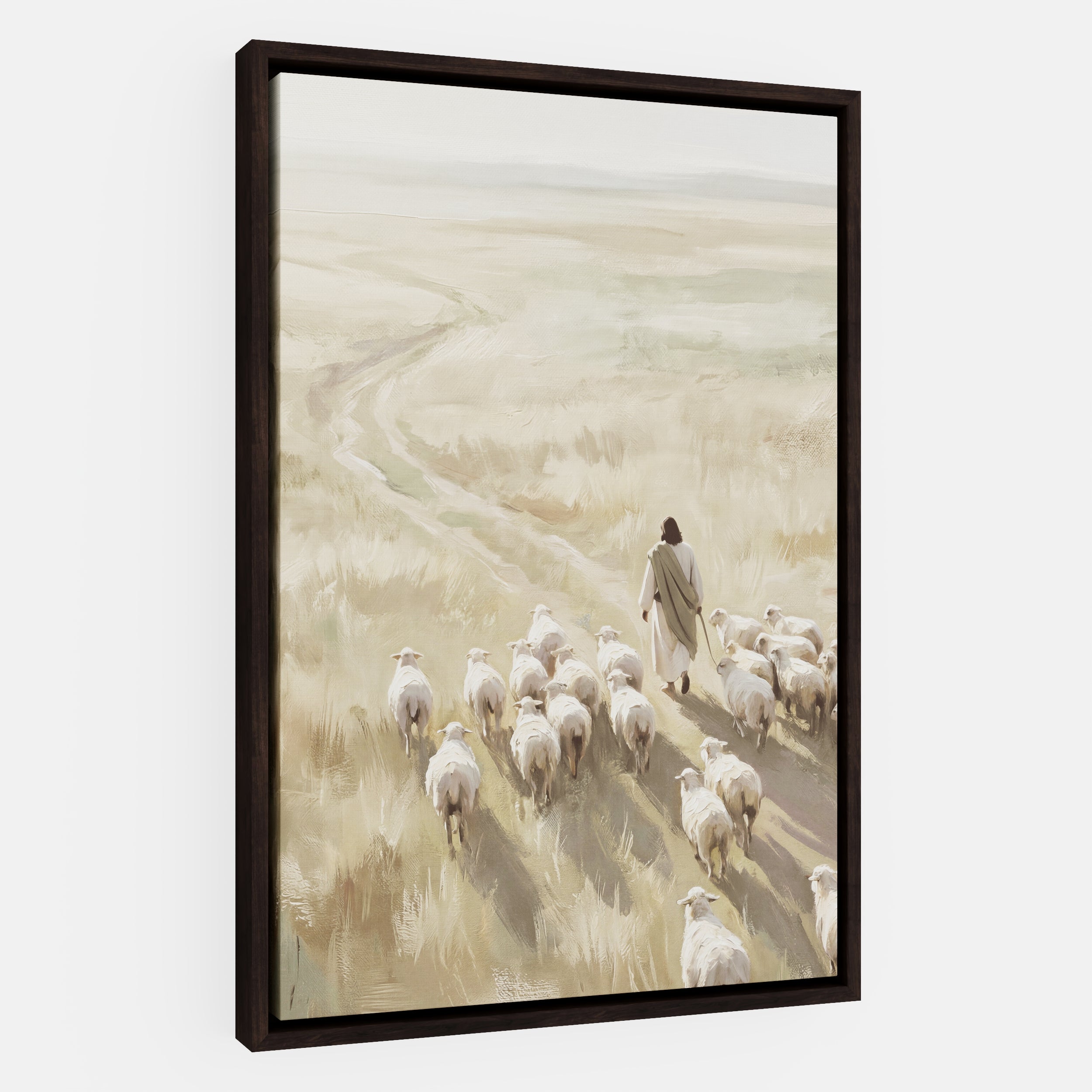 He Leads Them Home - Canvas