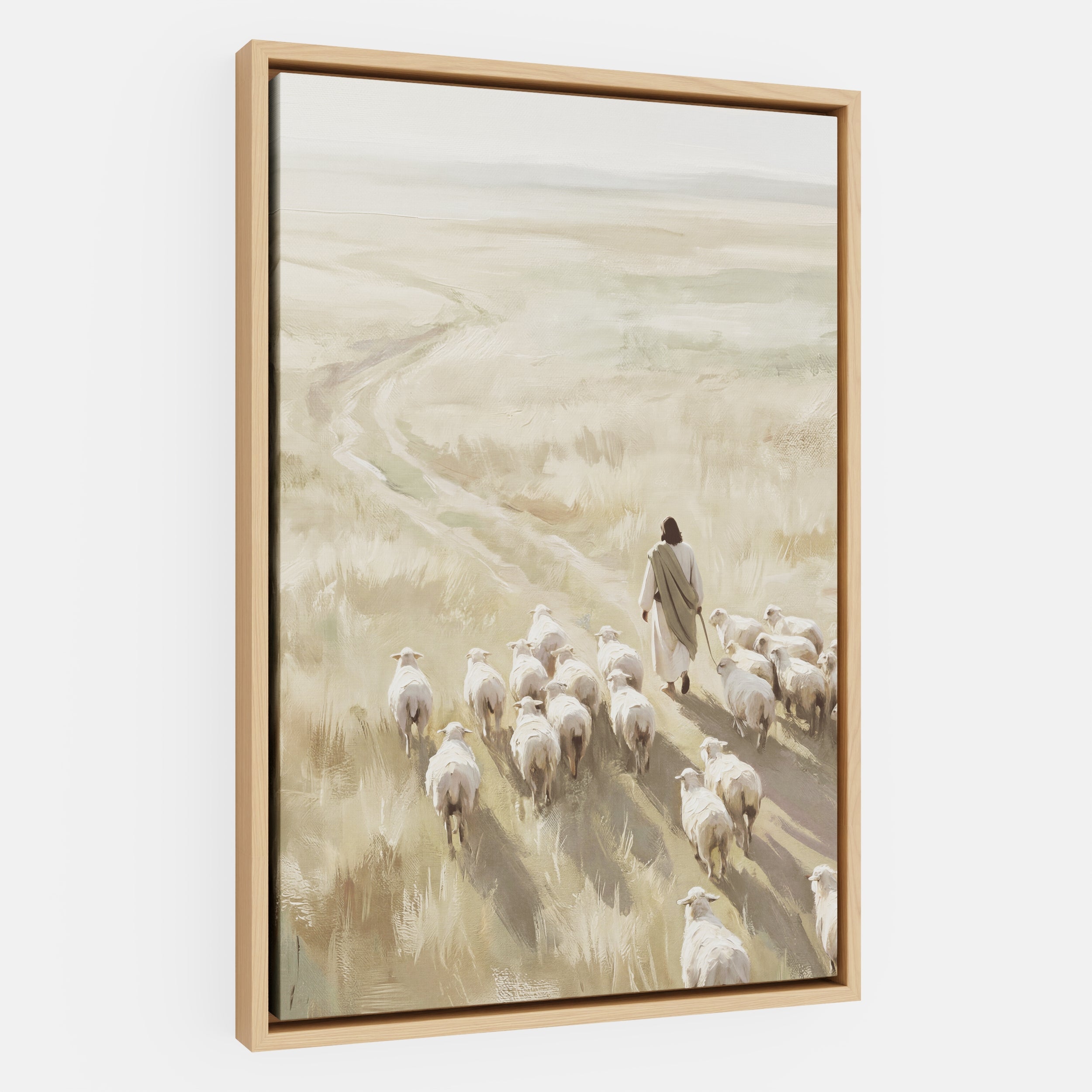 He Leads Them Home - Canvas