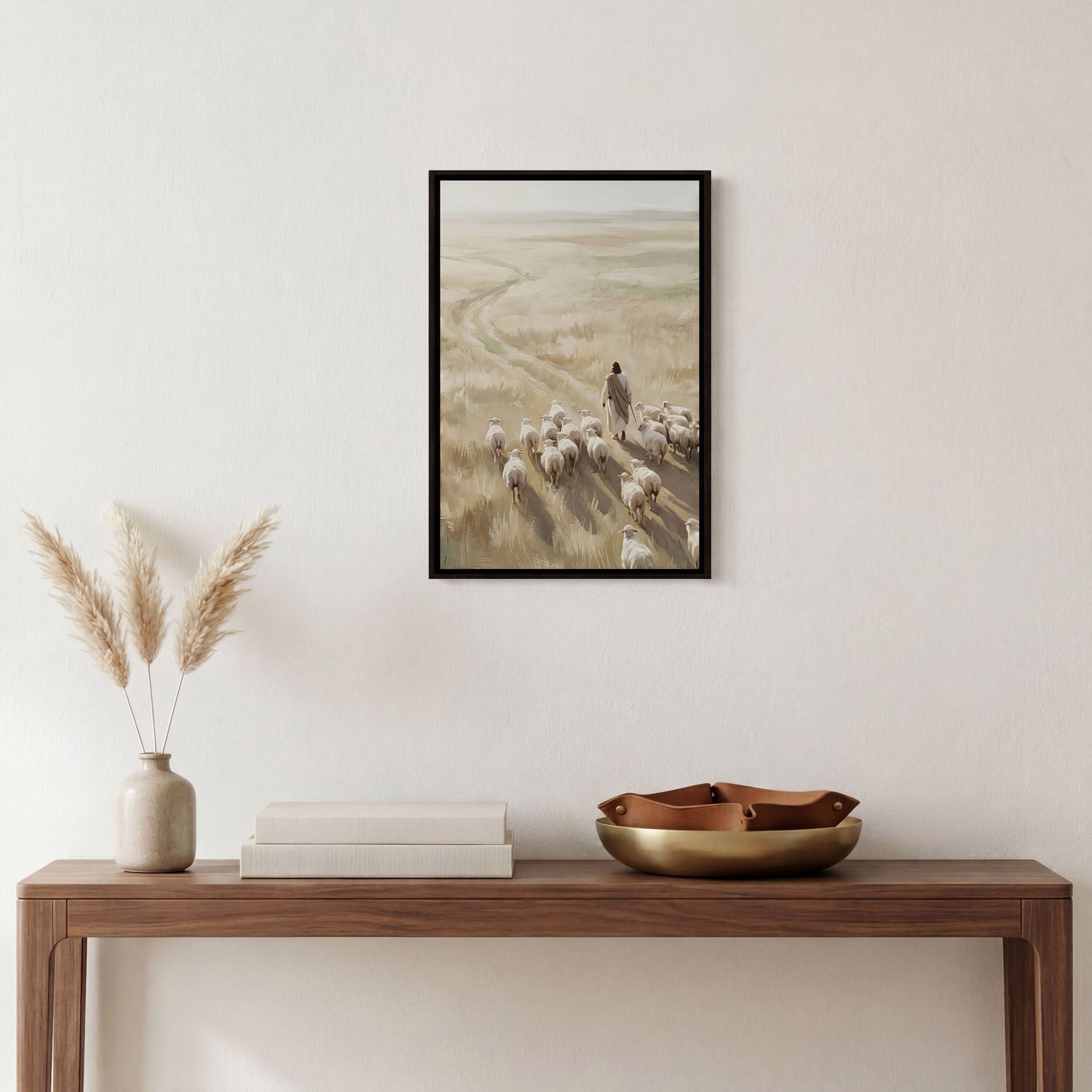 He Leads Them Home - Canvas