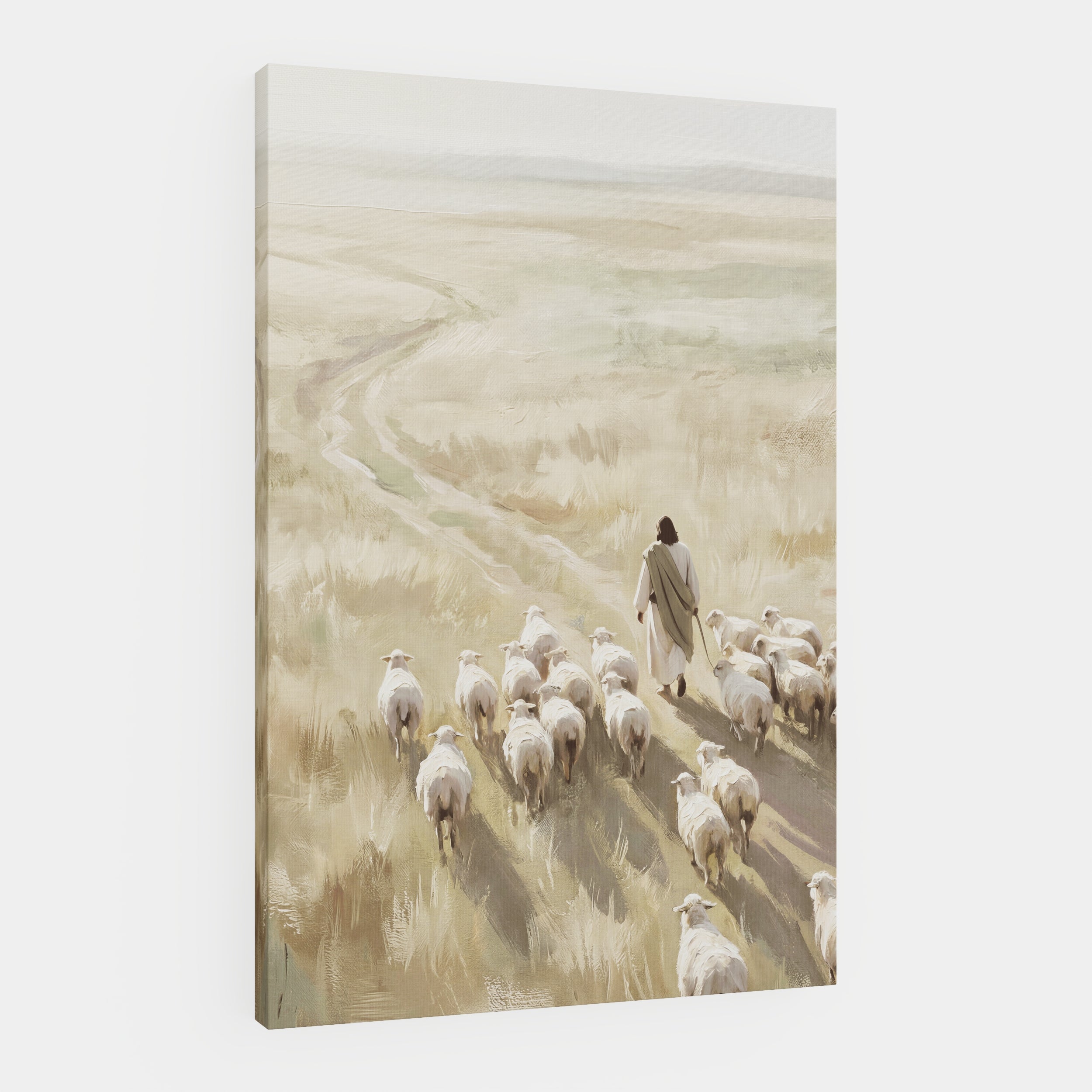 He Leads Them Home - Canvas