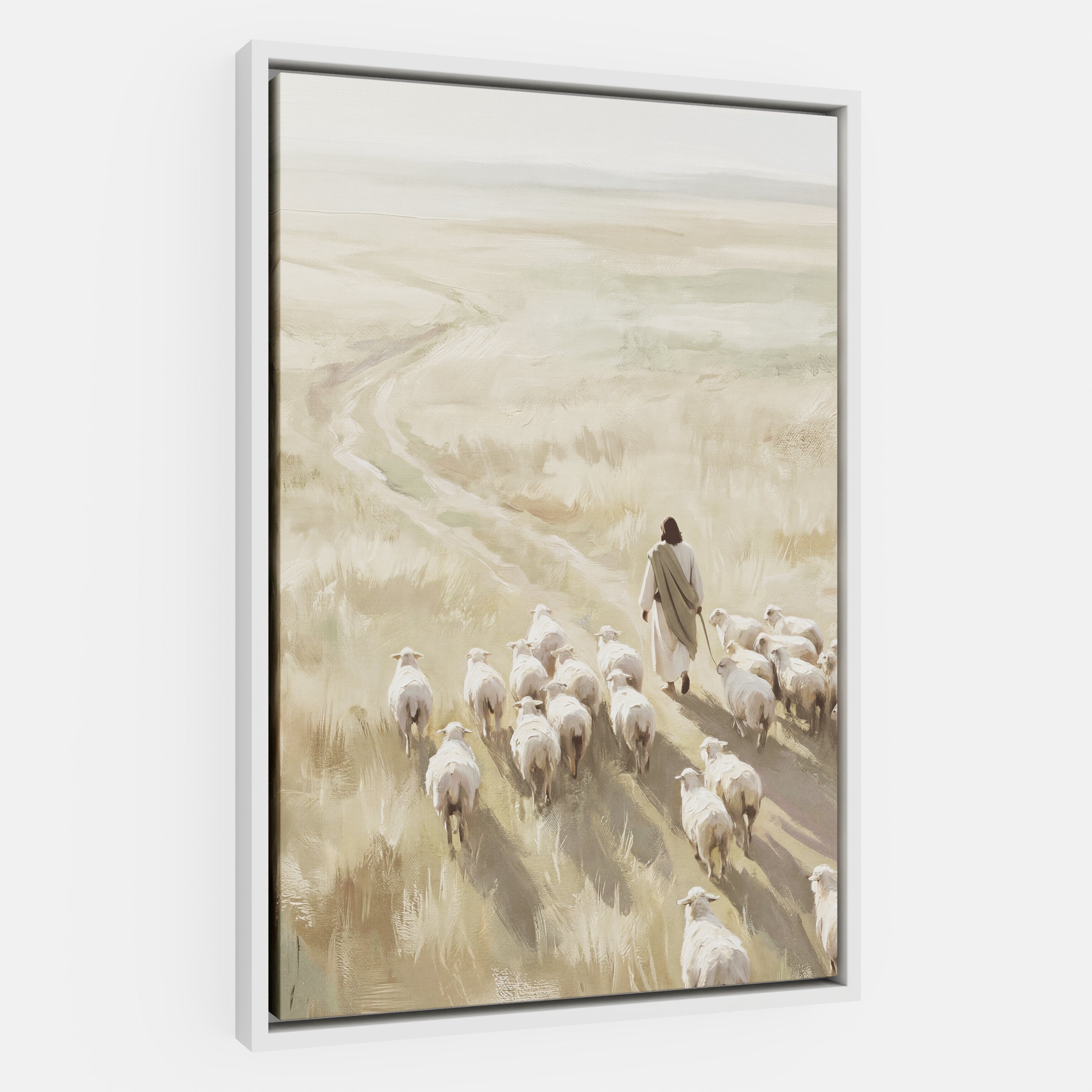 He Leads Them Home - Canvas
