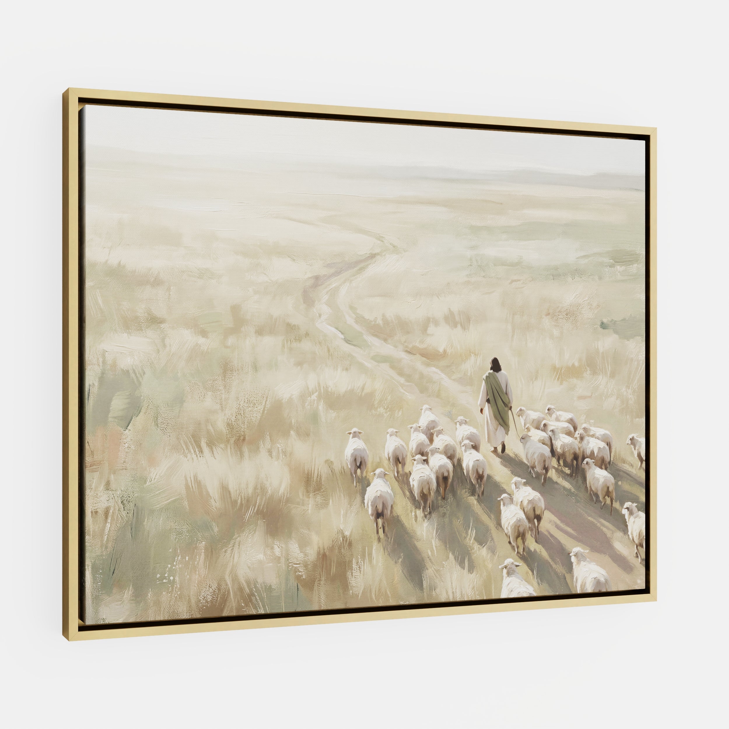 He Leads Them Home - Canvas