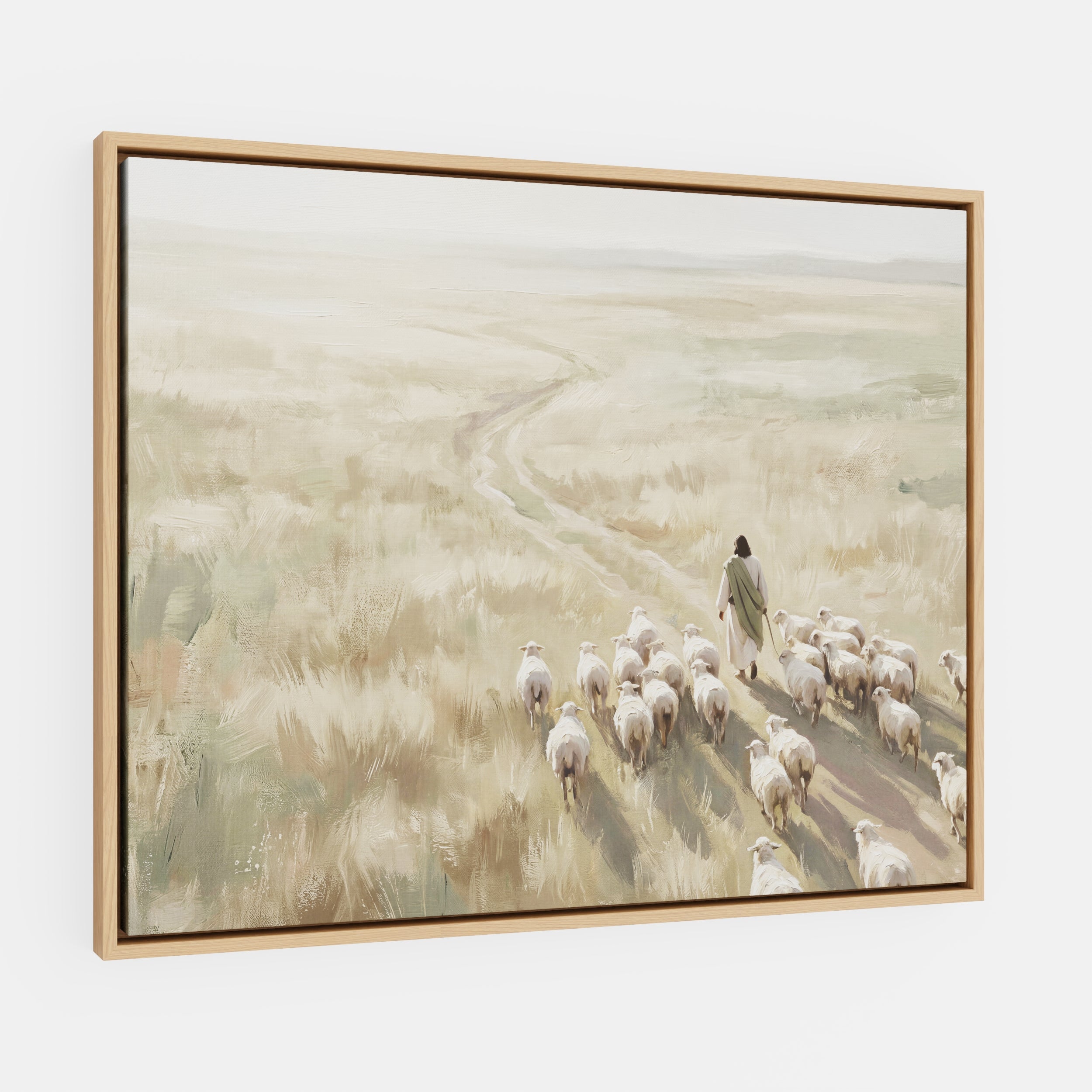 He Leads Them Home - Canvas