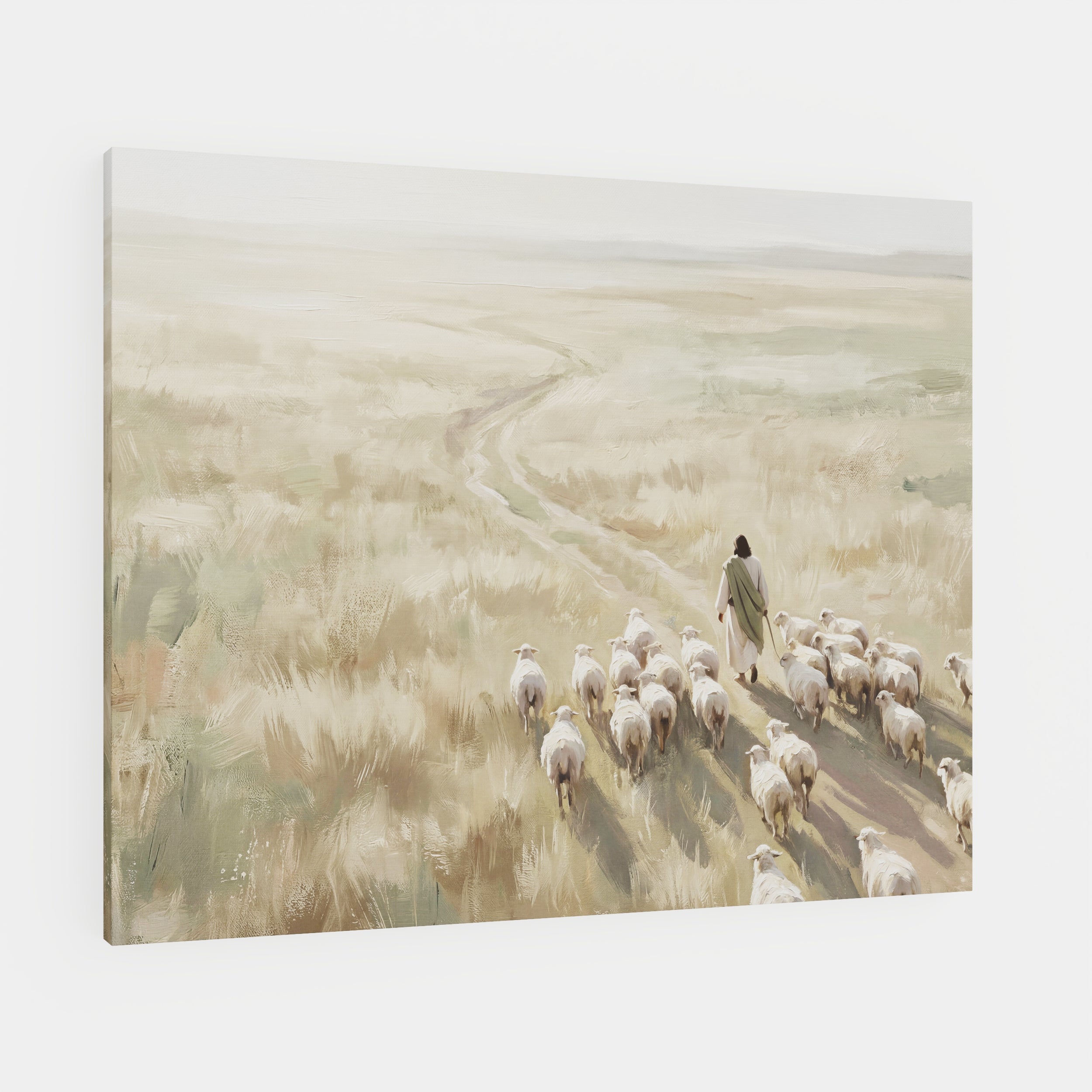 He Leads Them Home - Canvas