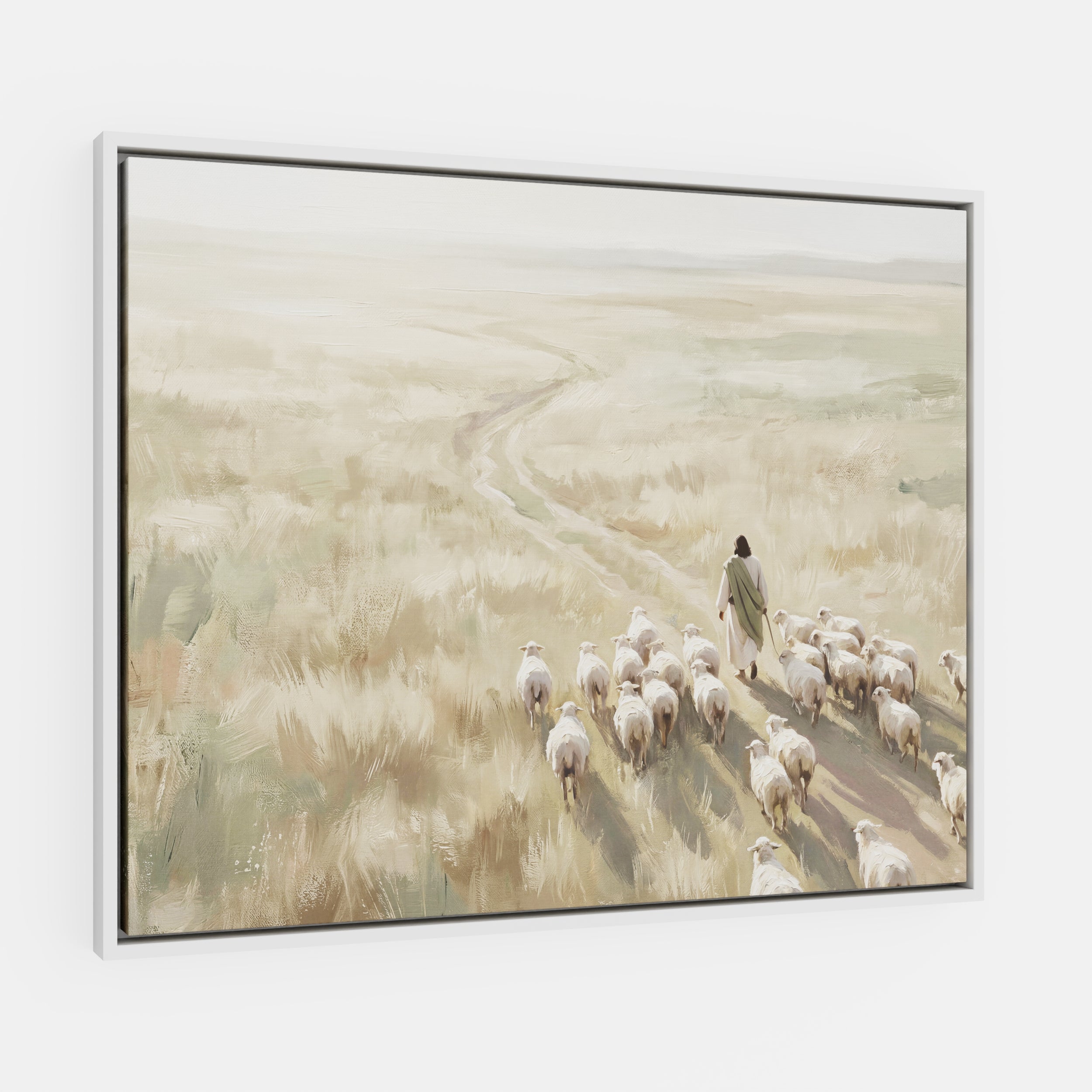 He Leads Them Home - Canvas