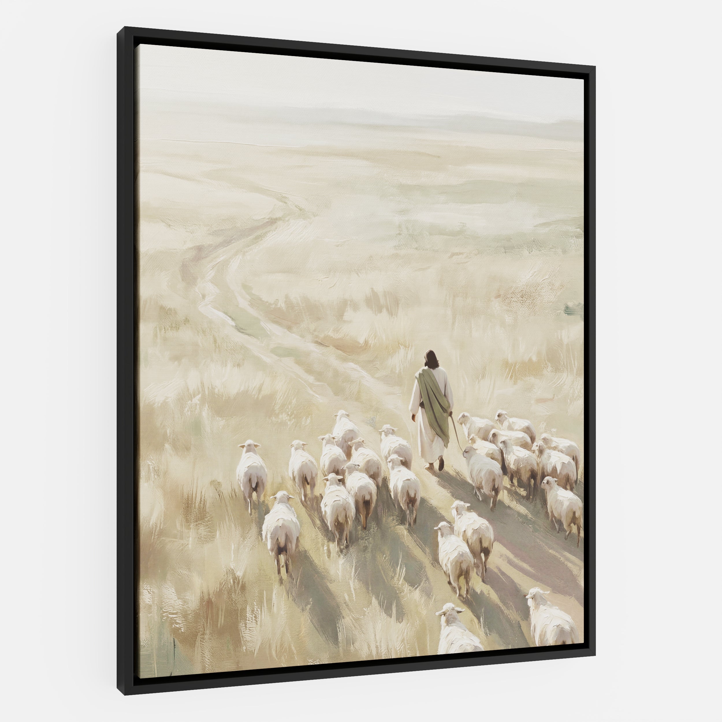 He Leads Them Home - Canvas