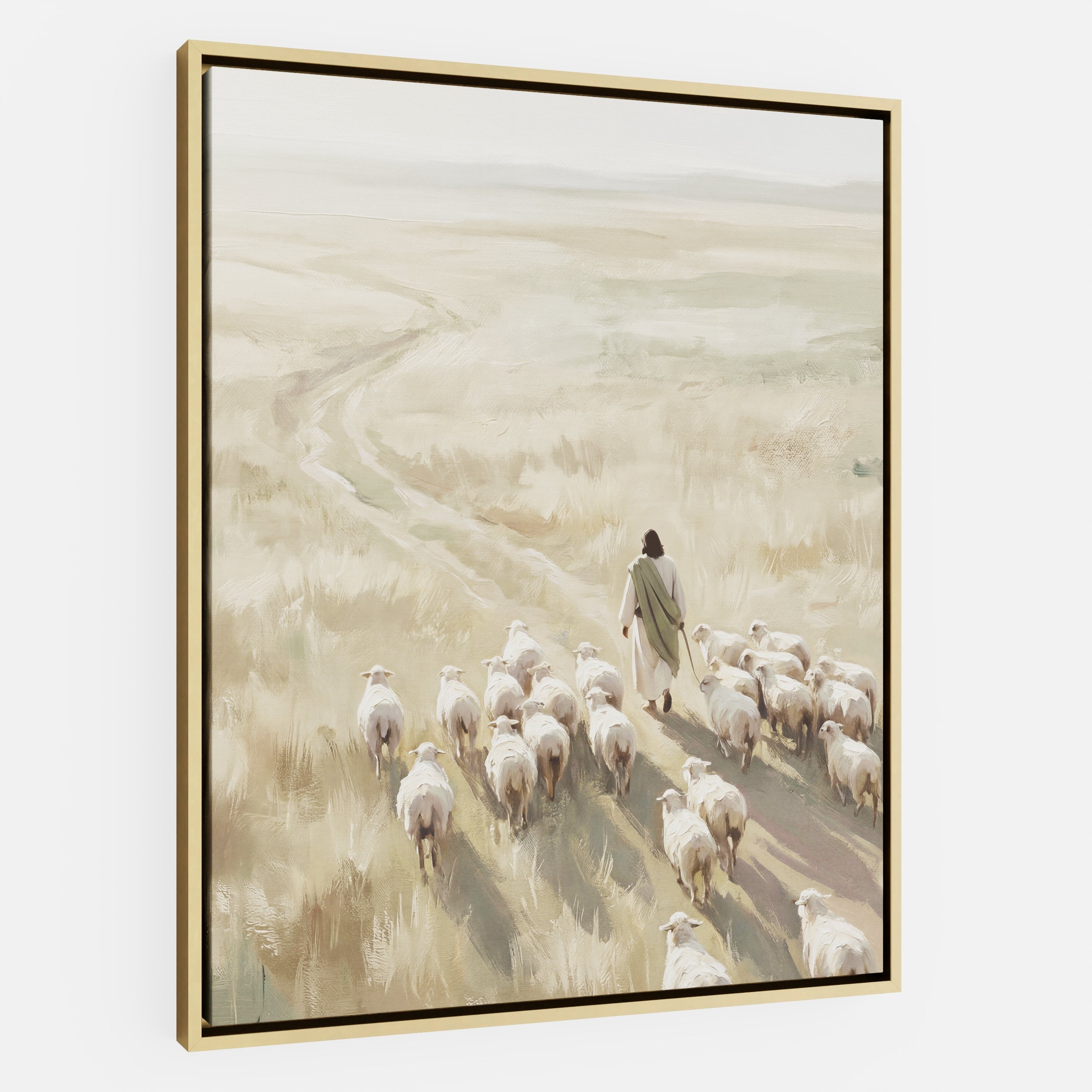 He Leads Them Home - Canvas