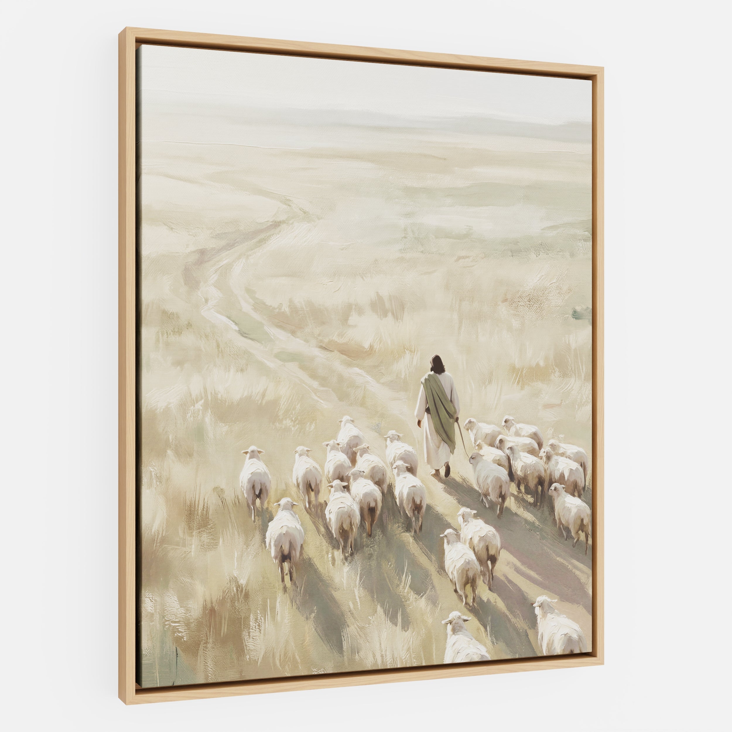 He Leads Them Home - Canvas