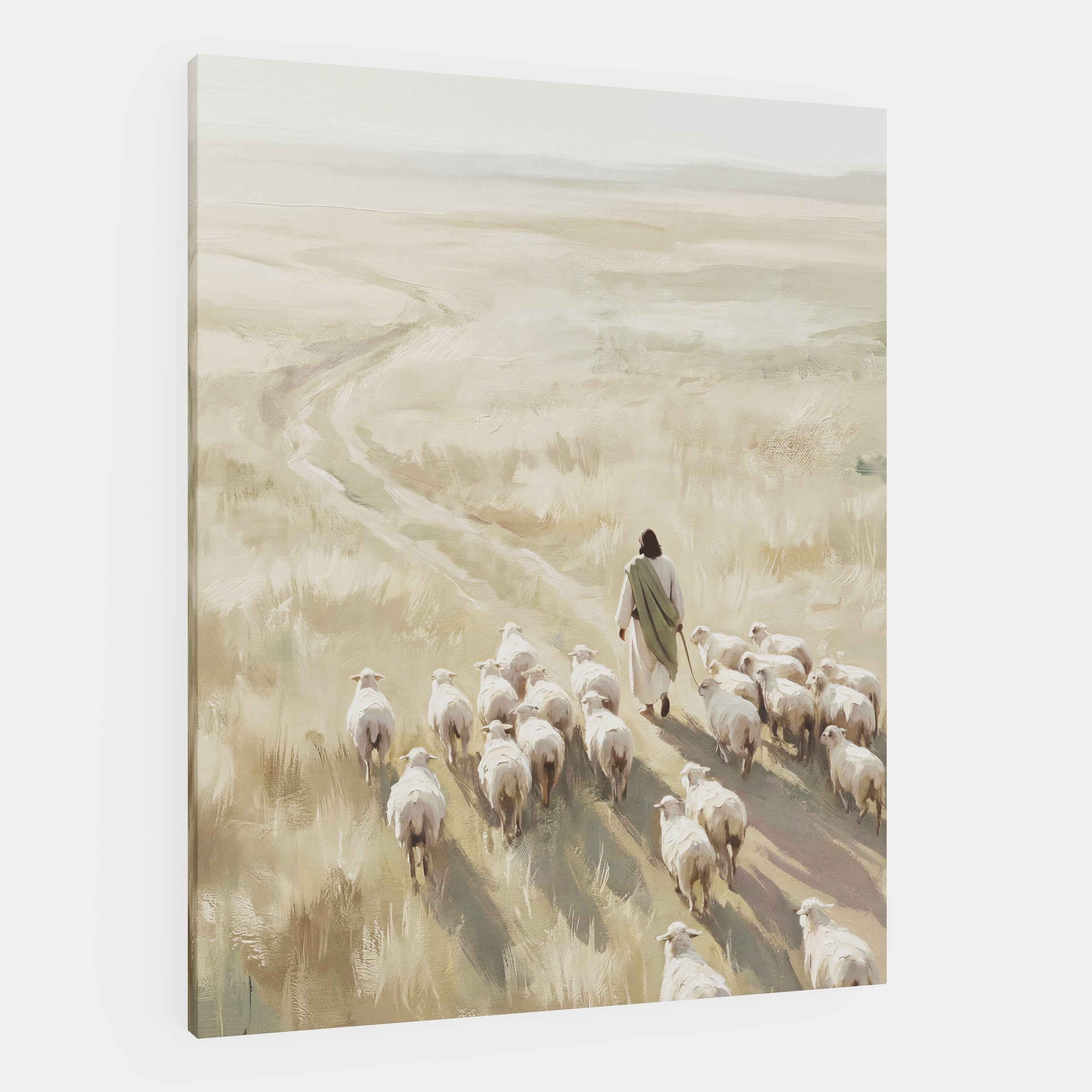 He Leads Them Home - Canvas