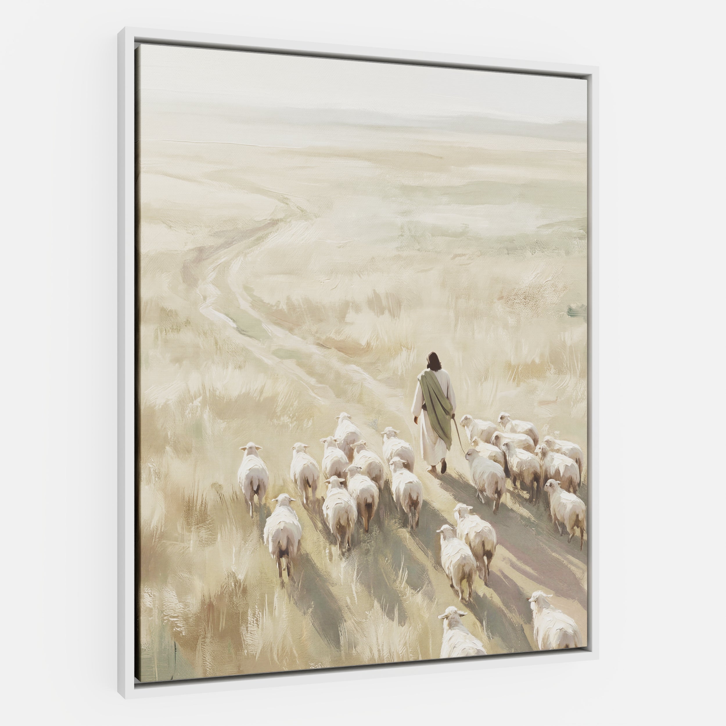 He Leads Them Home - Canvas
