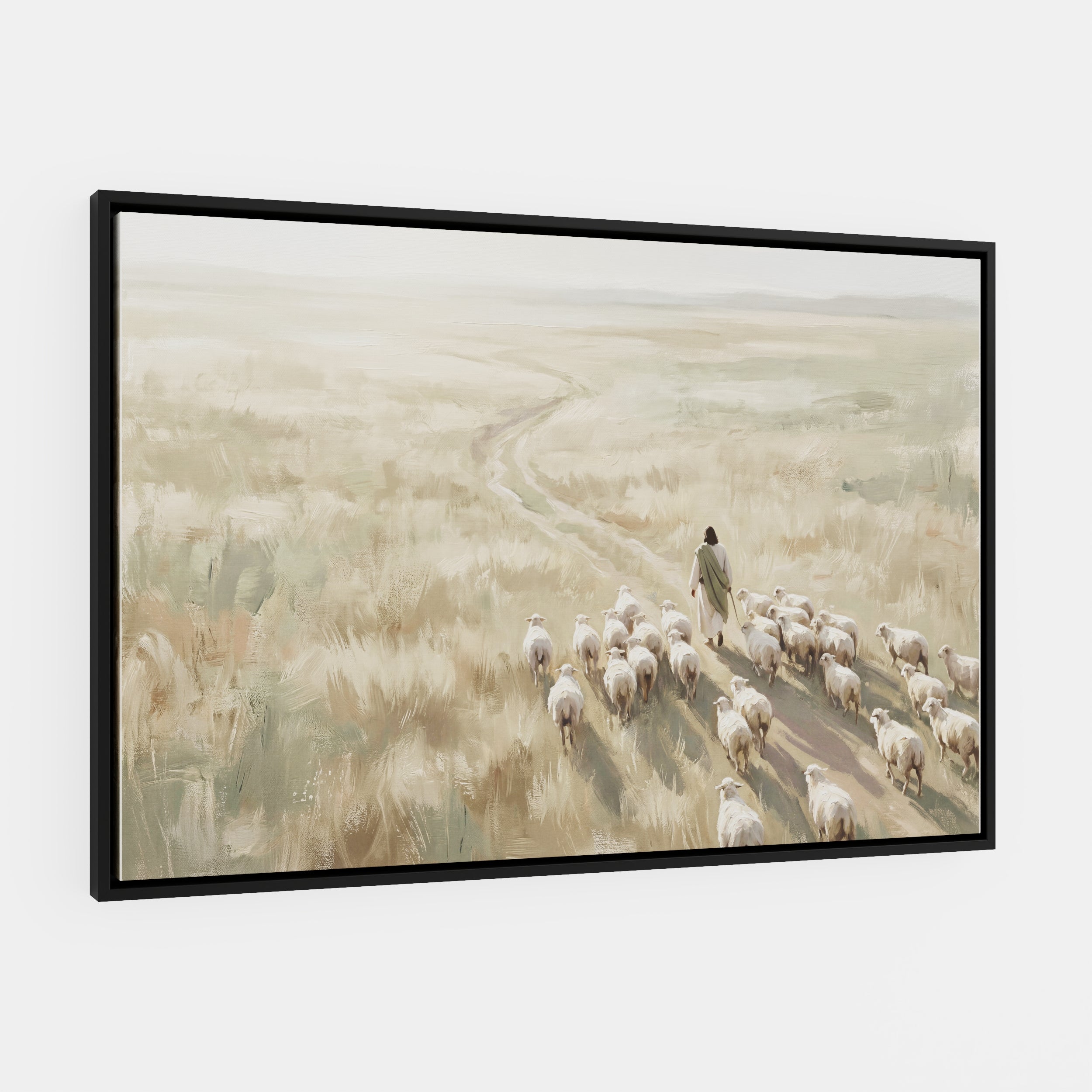 He Leads Them Home - Canvas