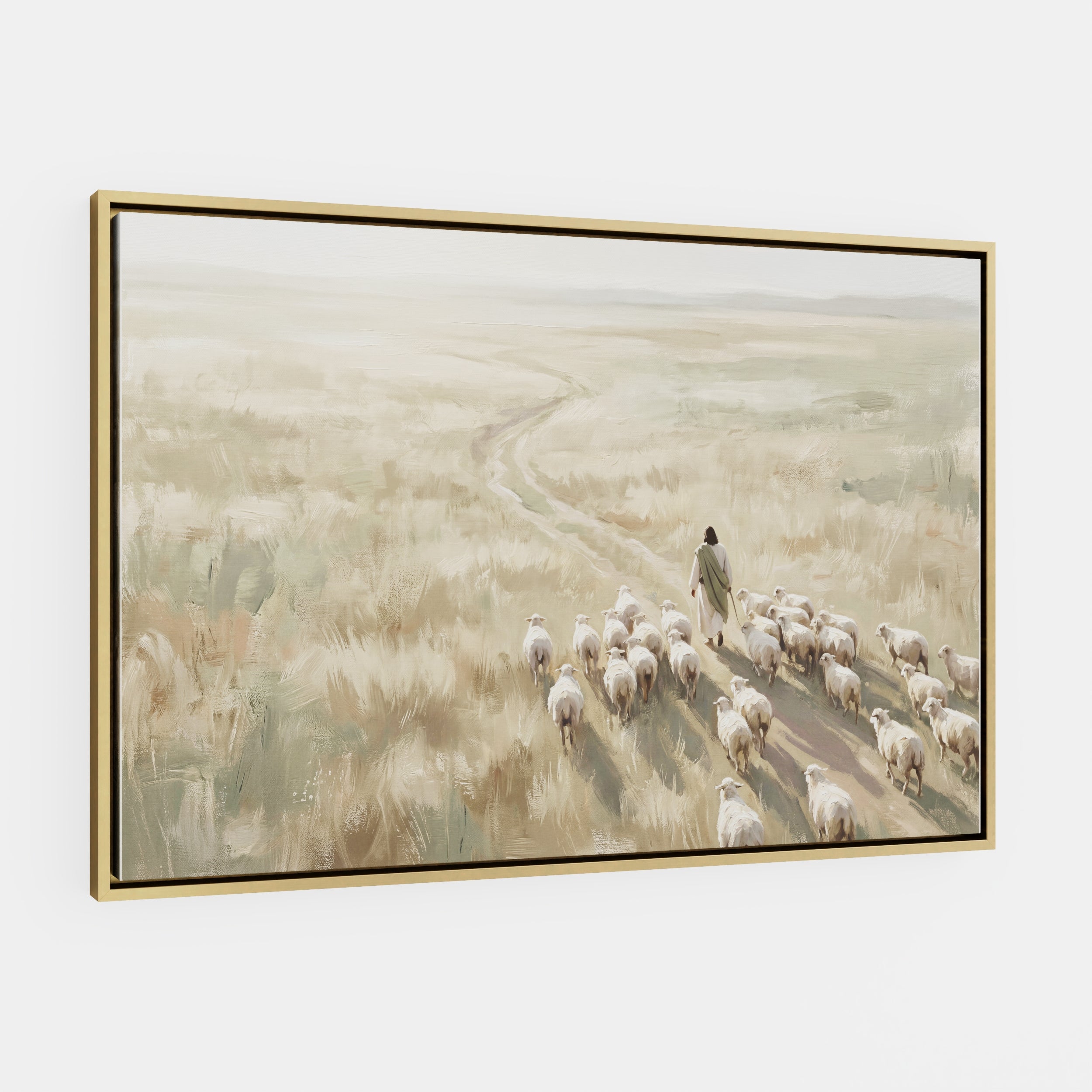 He Leads Them Home - Canvas