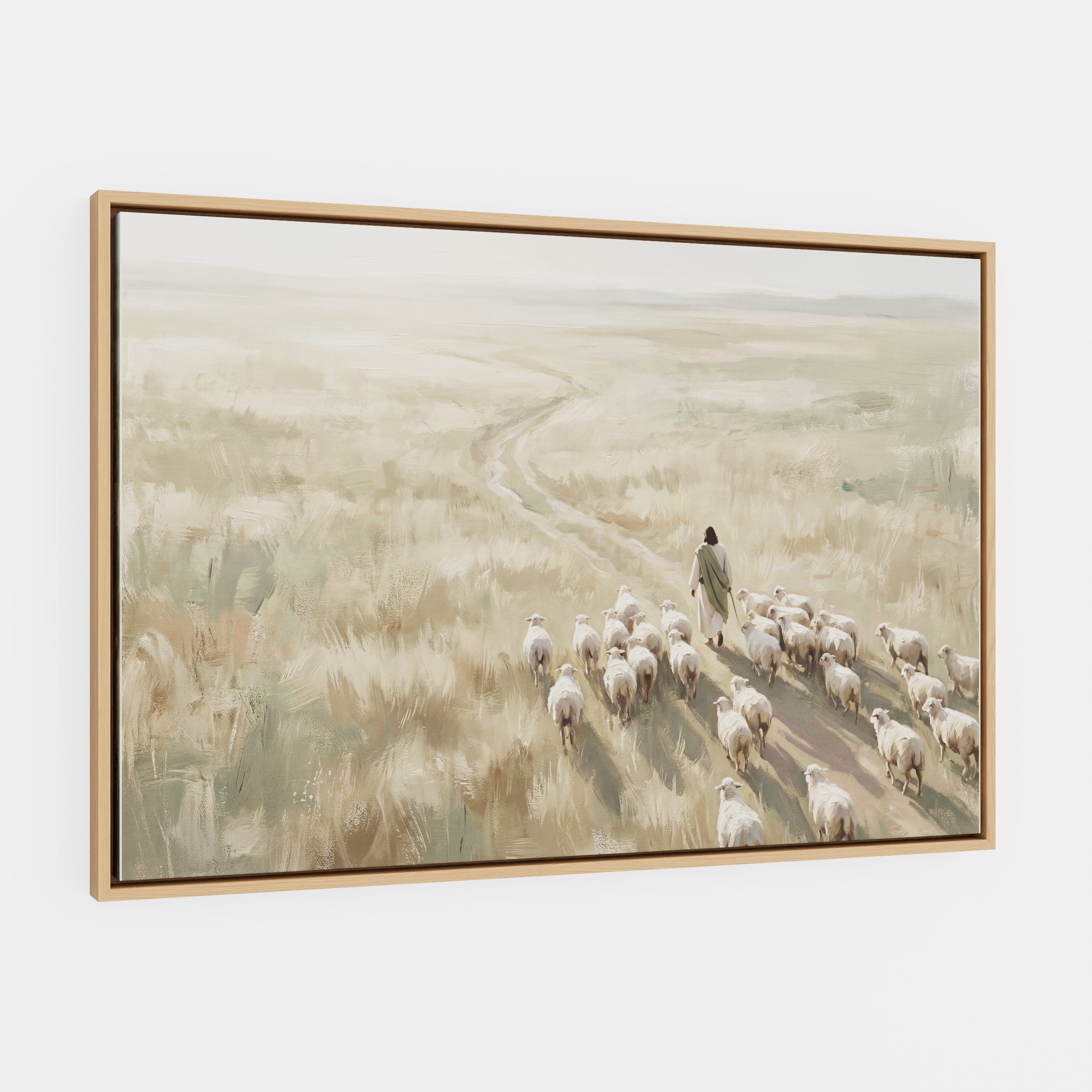 He Leads Them Home - Canvas