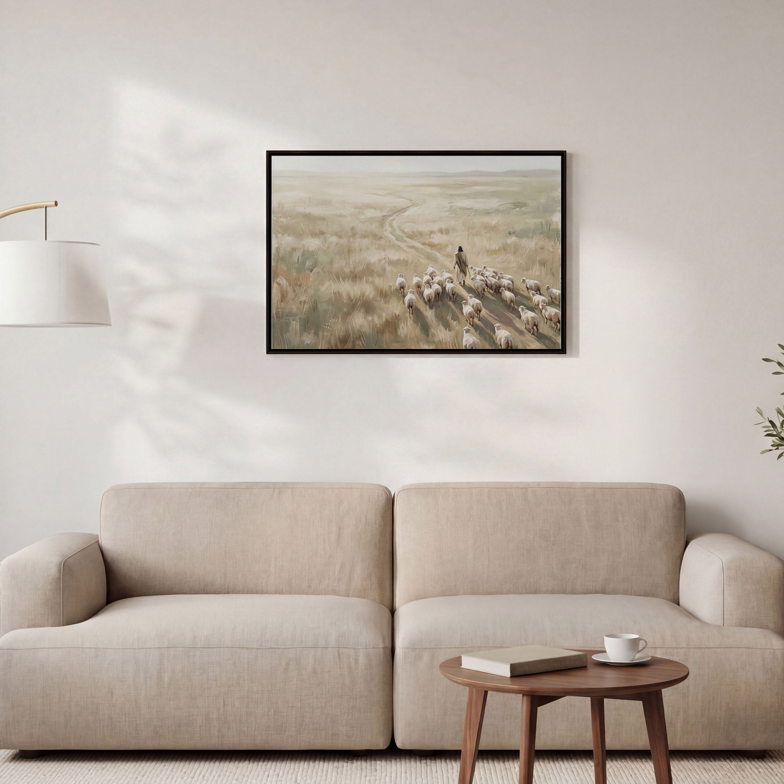He Leads Them Home - Canvas