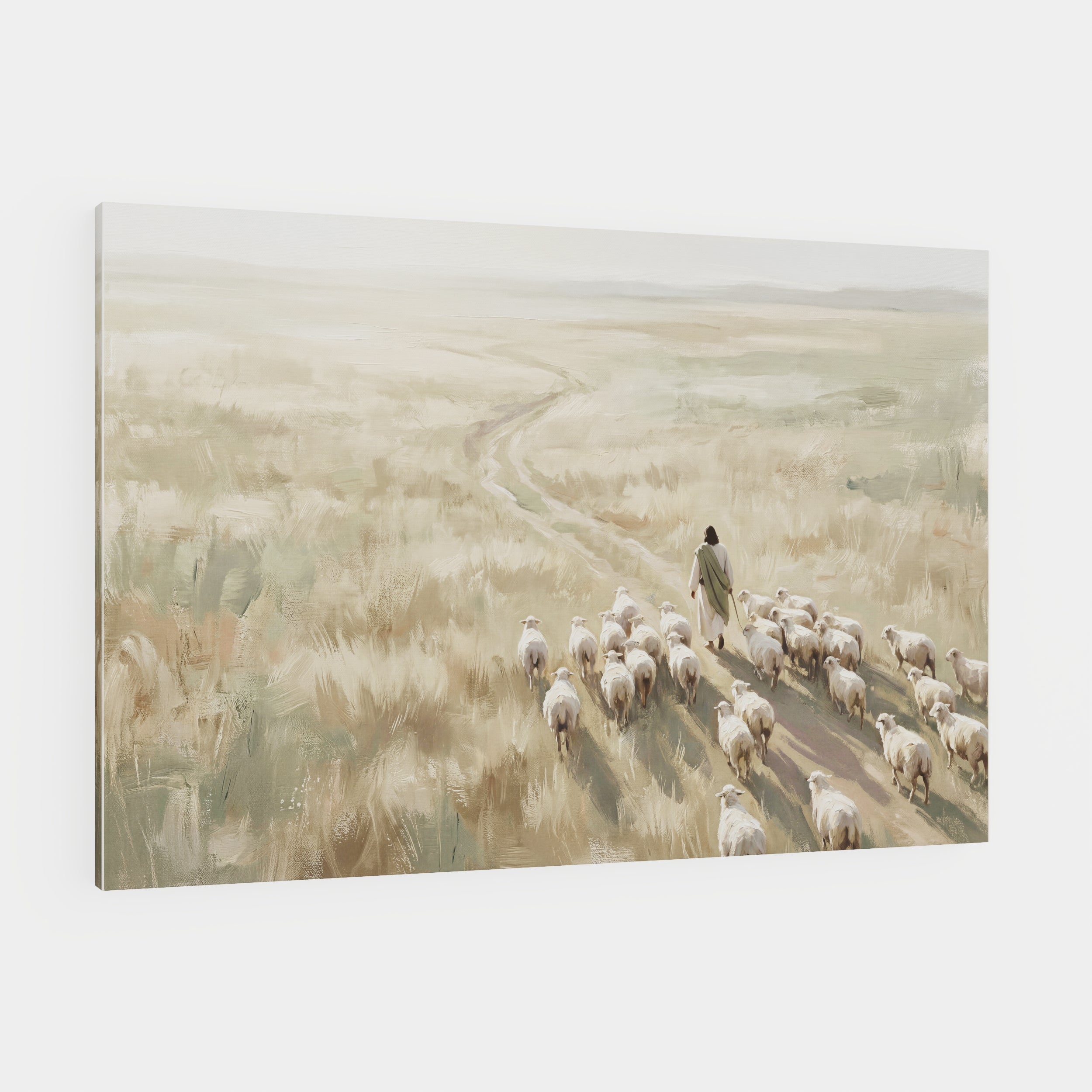 He Leads Them Home - Canvas