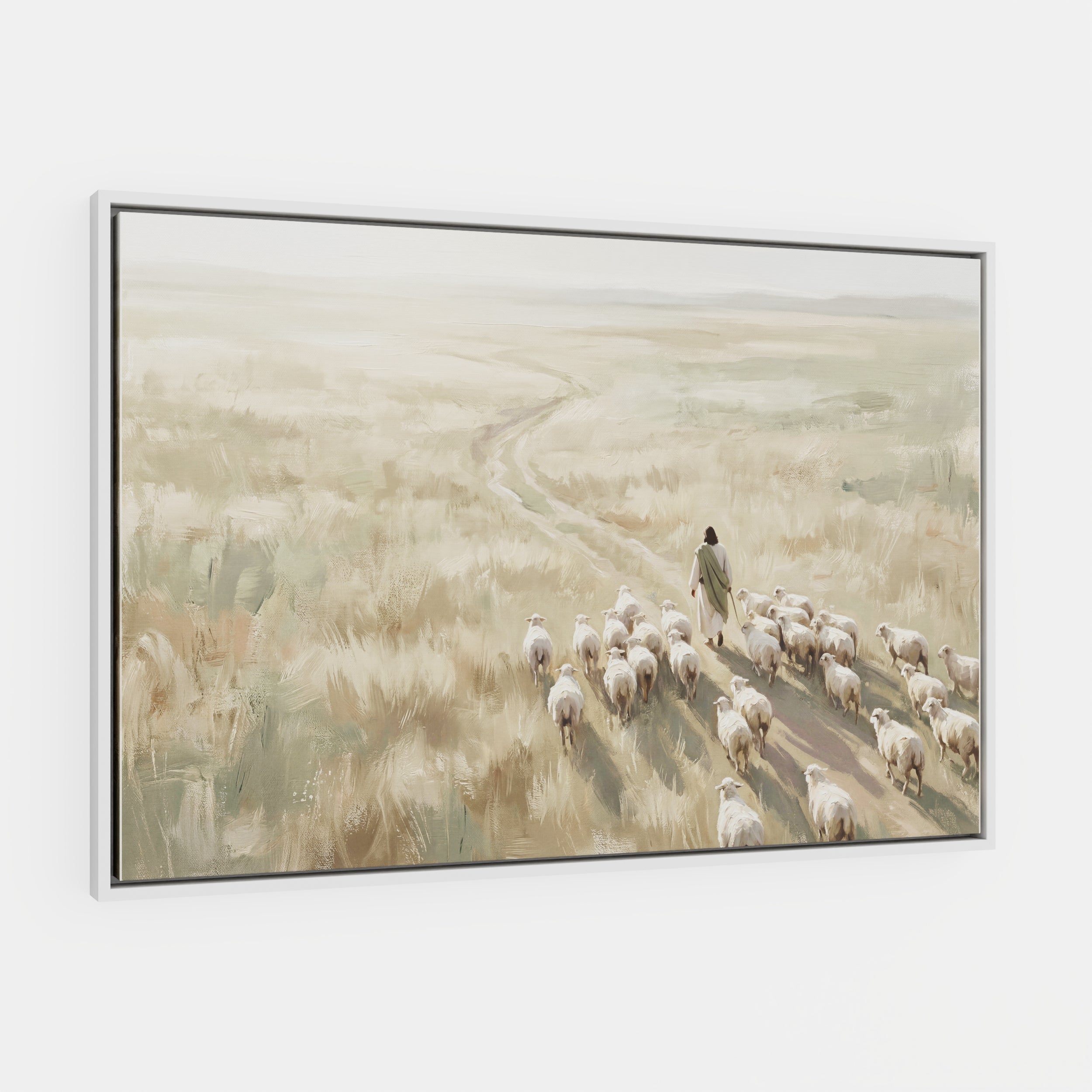 He Leads Them Home - Canvas