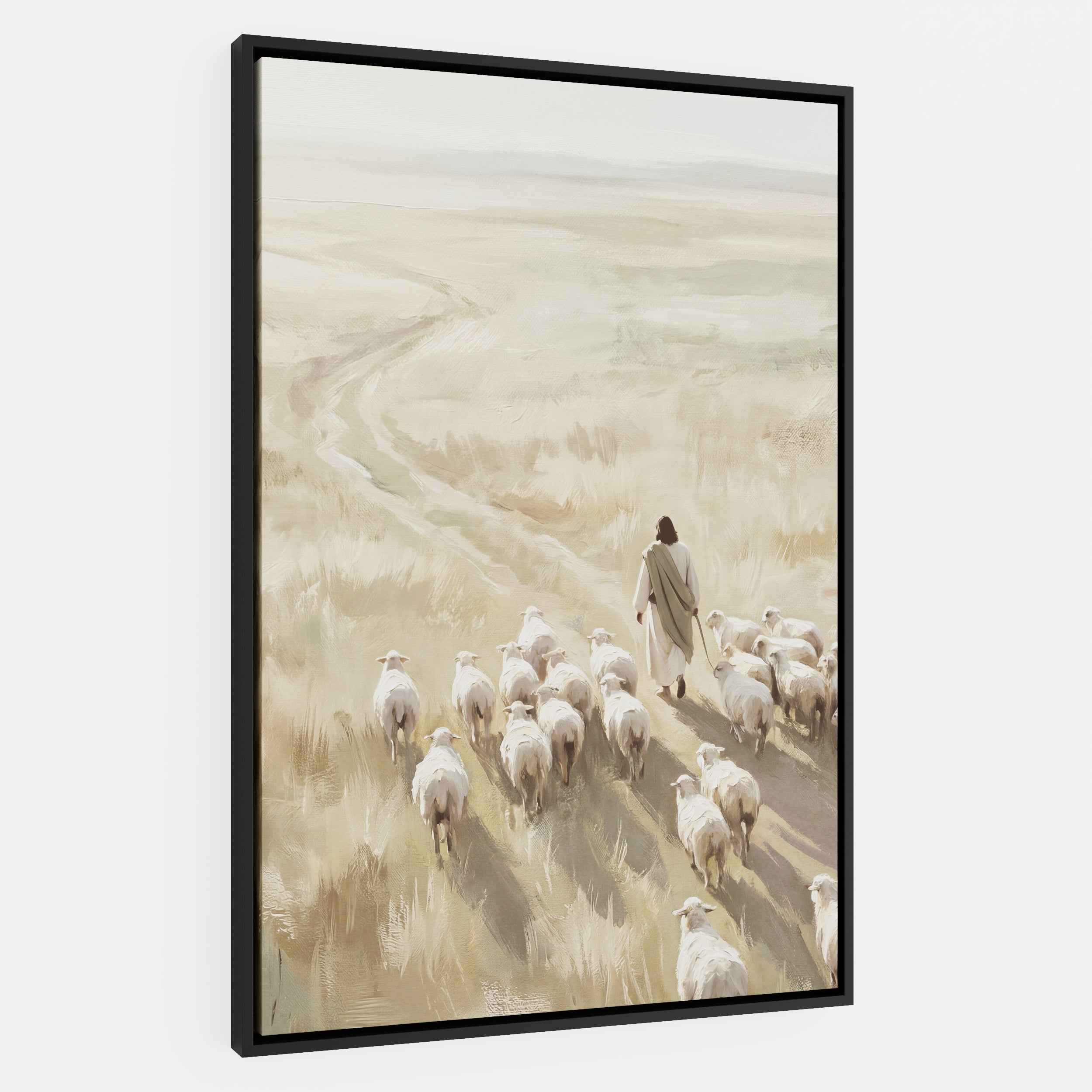 He Leads Them Home - Canvas