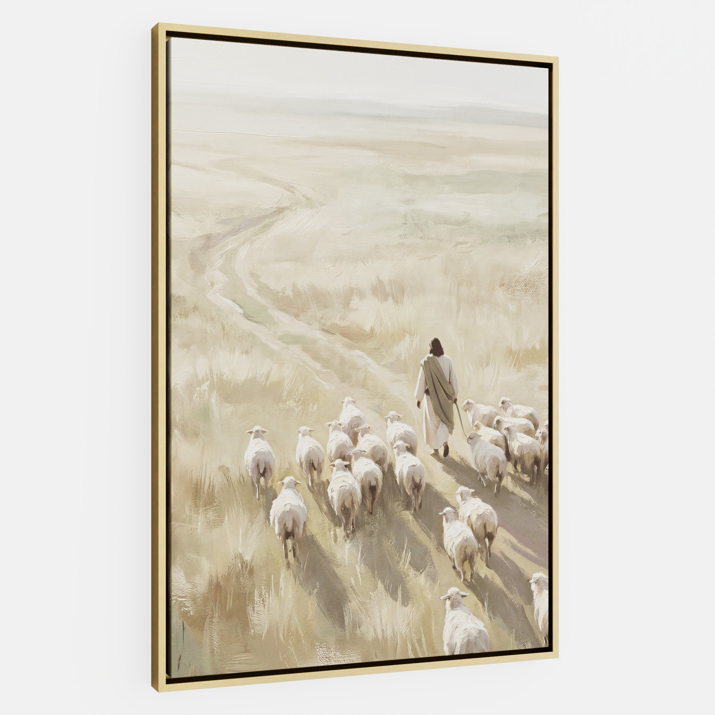 He Leads Them Home - Canvas