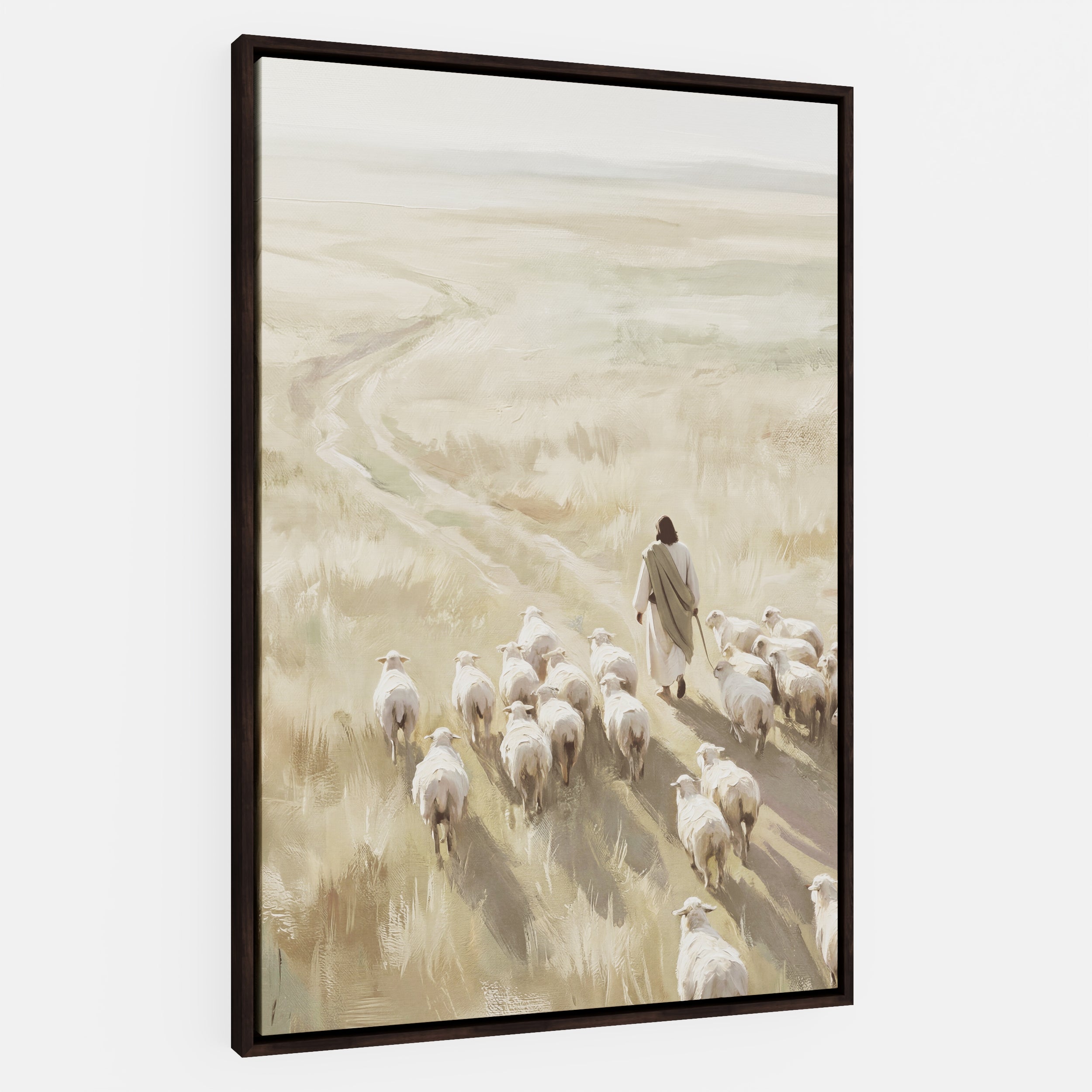He Leads Them Home - Canvas
