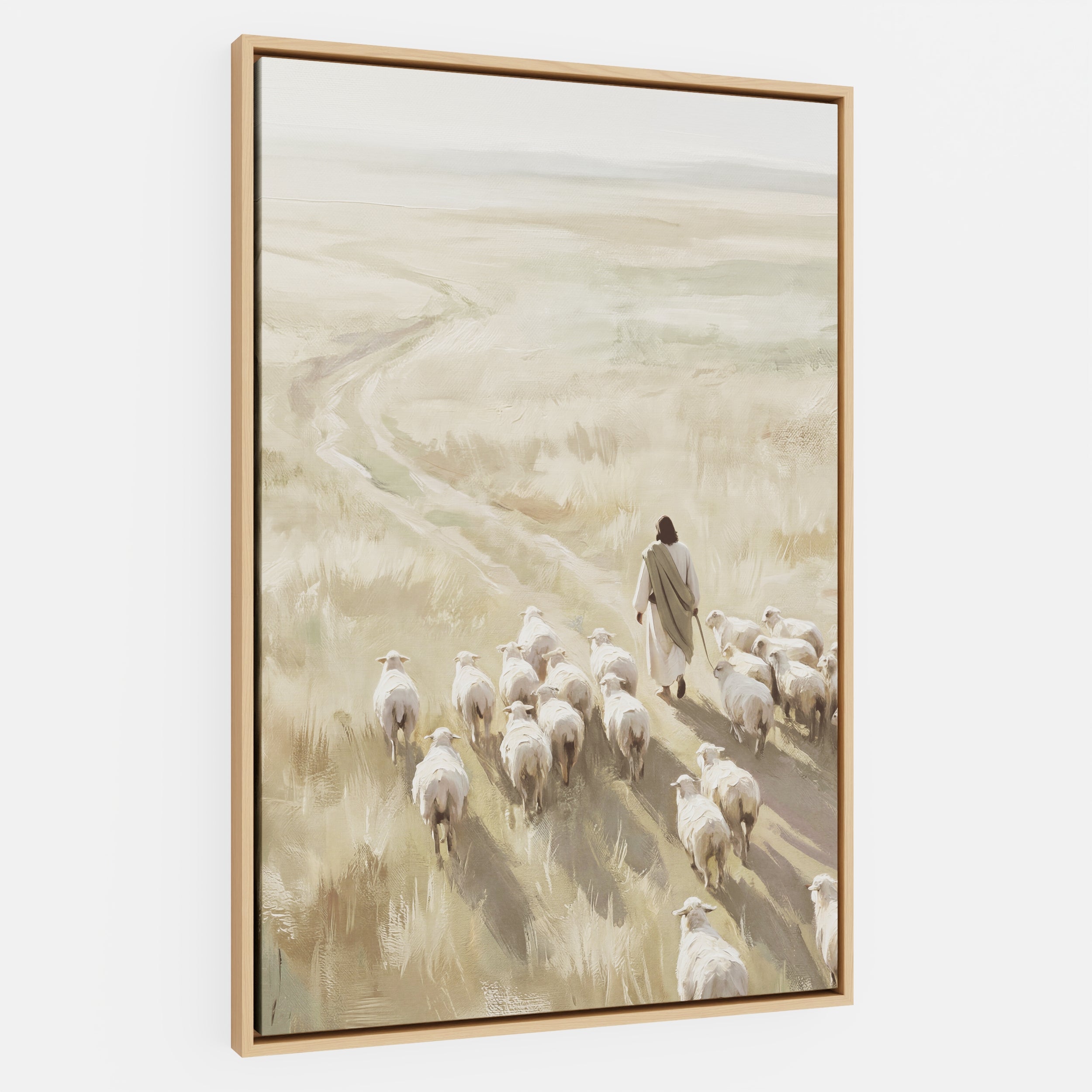 He Leads Them Home - Canvas