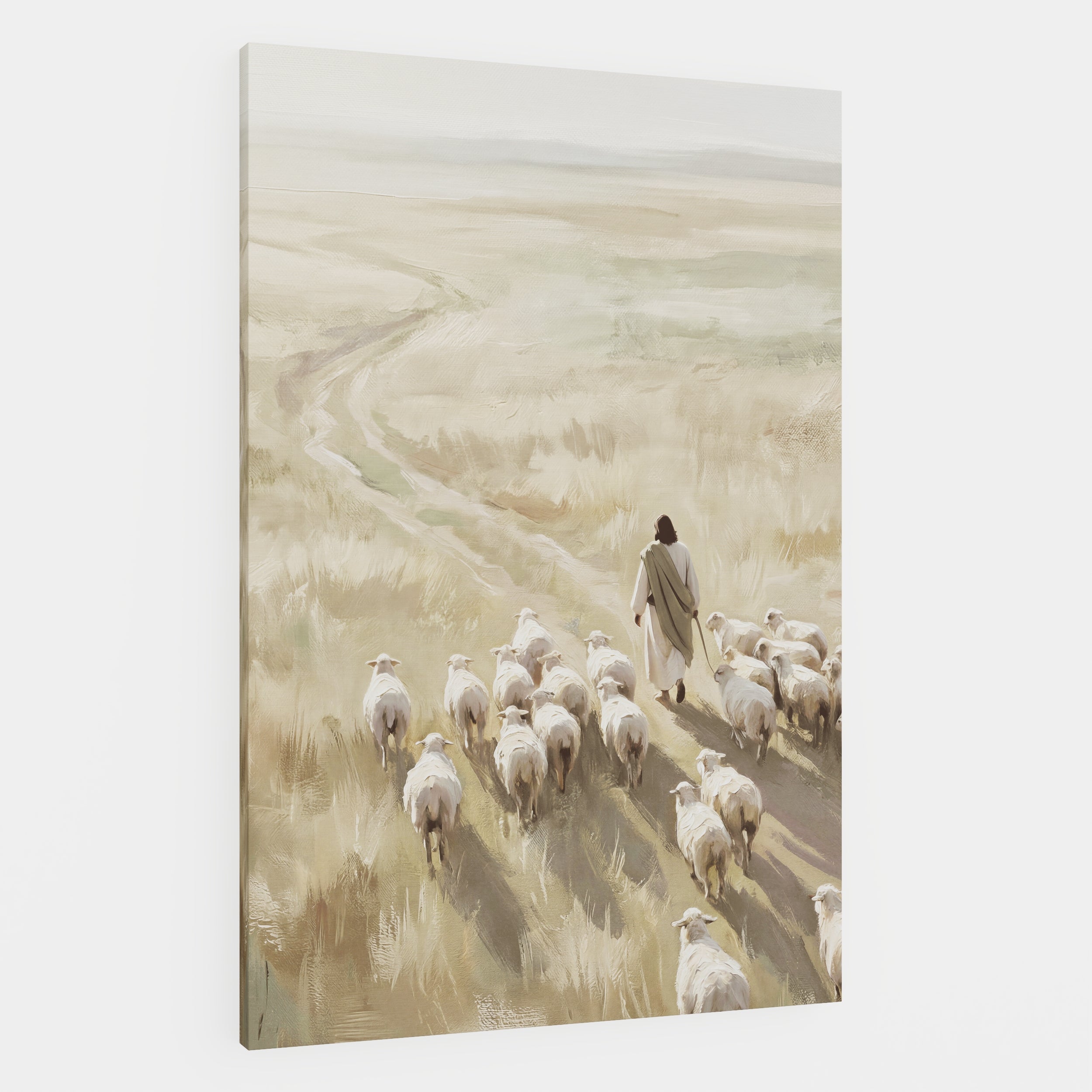 He Leads Them Home - Canvas