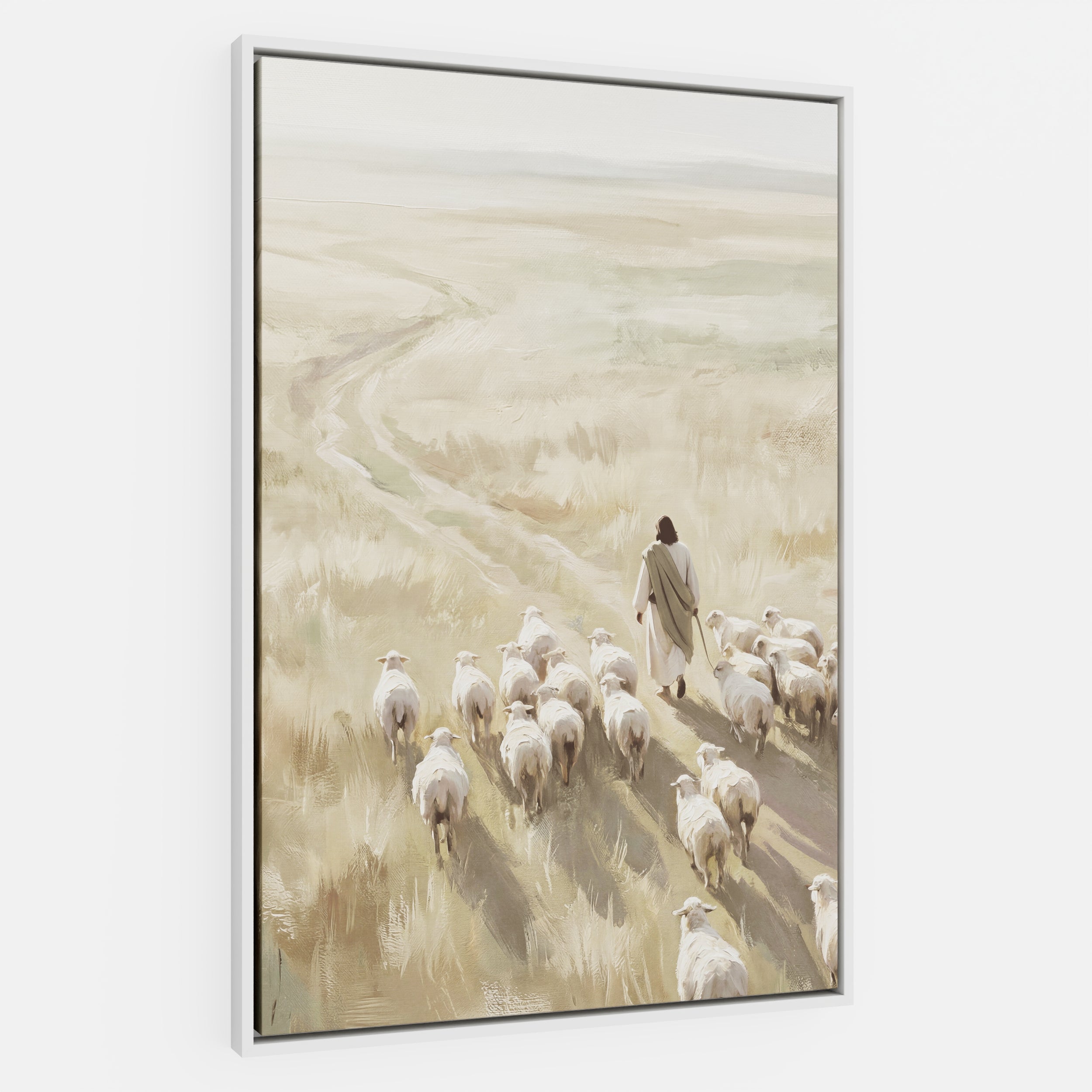 He Leads Them Home - Canvas