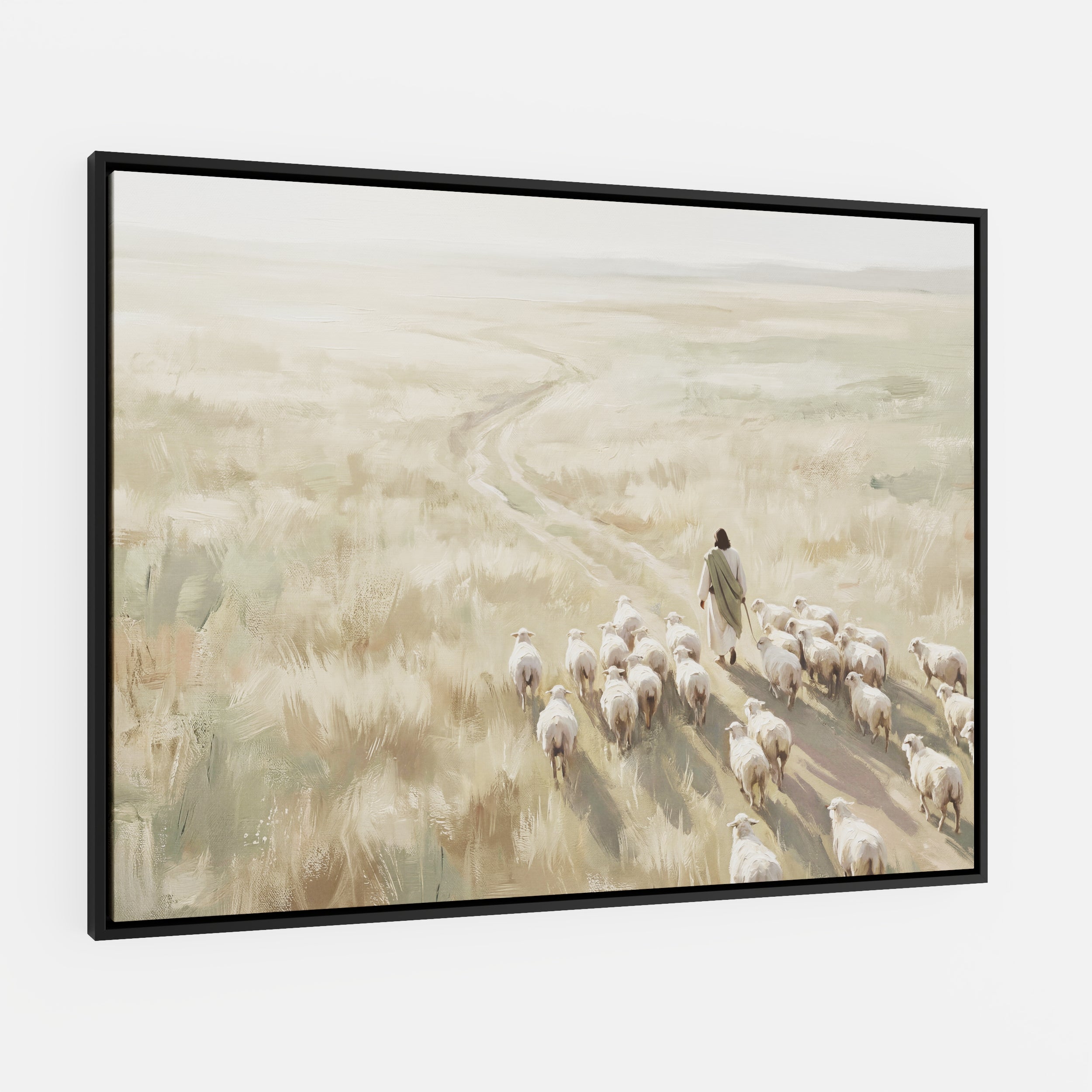 He Leads Them Home - Canvas