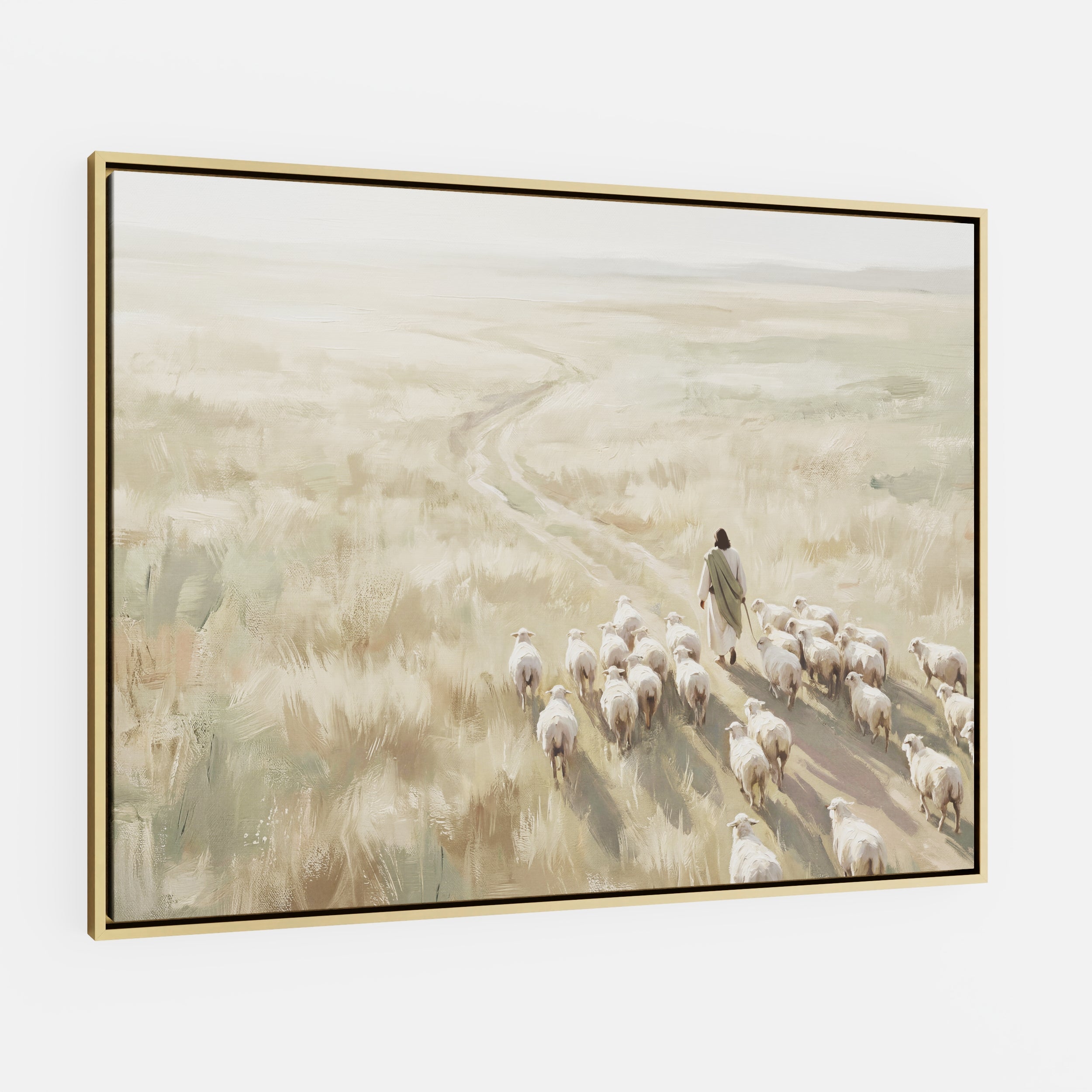 He Leads Them Home - Canvas