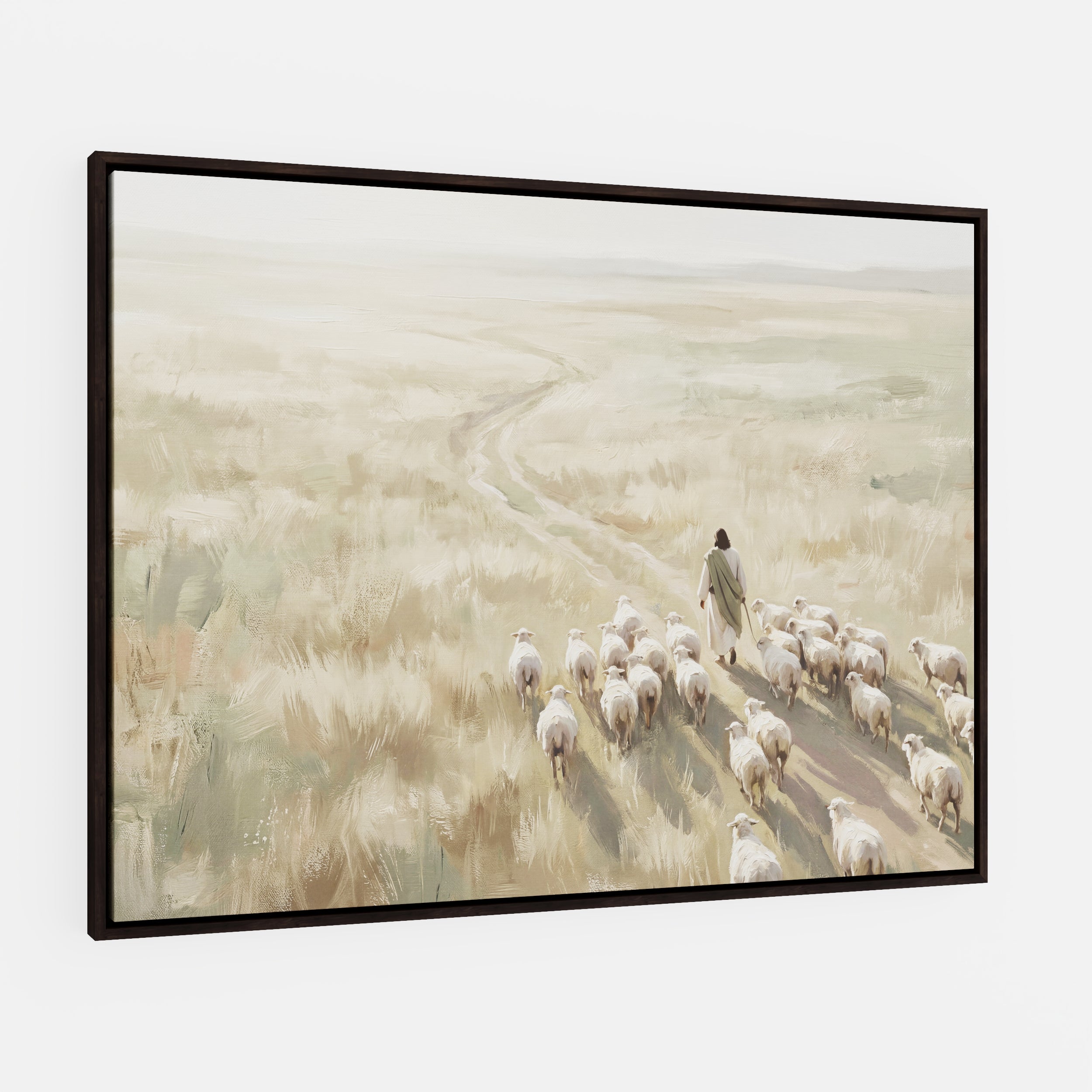 He Leads Them Home - Canvas