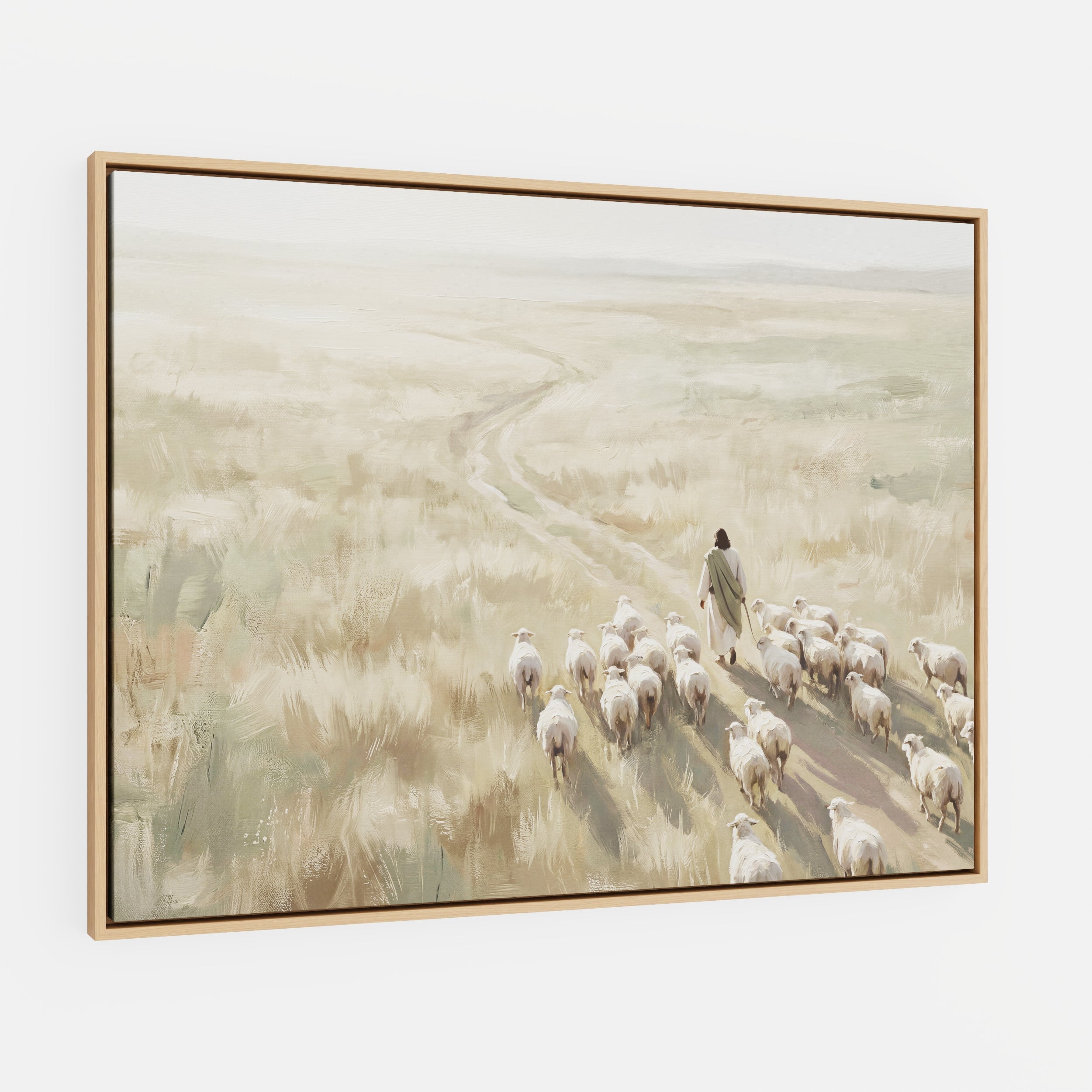 He Leads Them Home - Canvas
