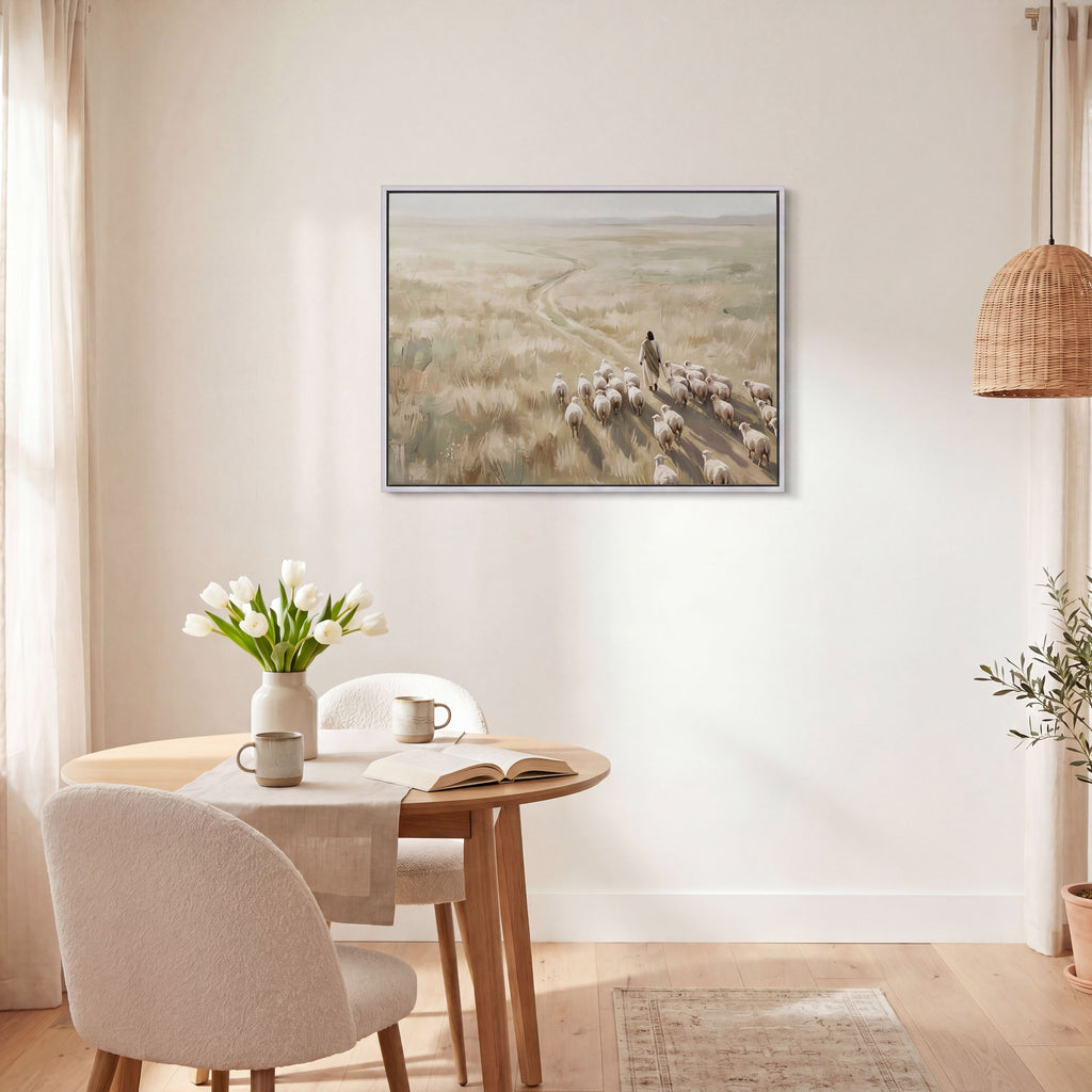 He Leads Them Home - Canvas