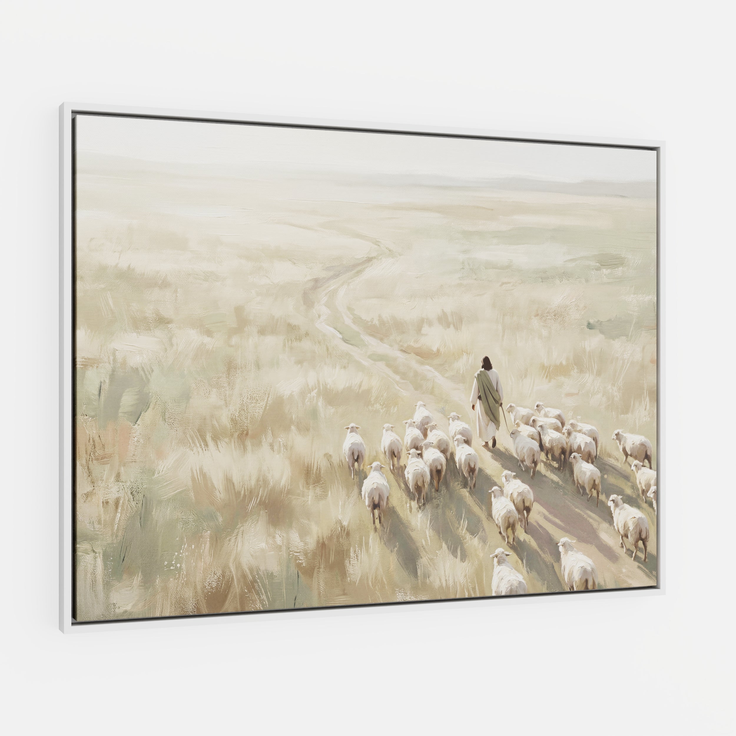 He Leads Them Home - Canvas
