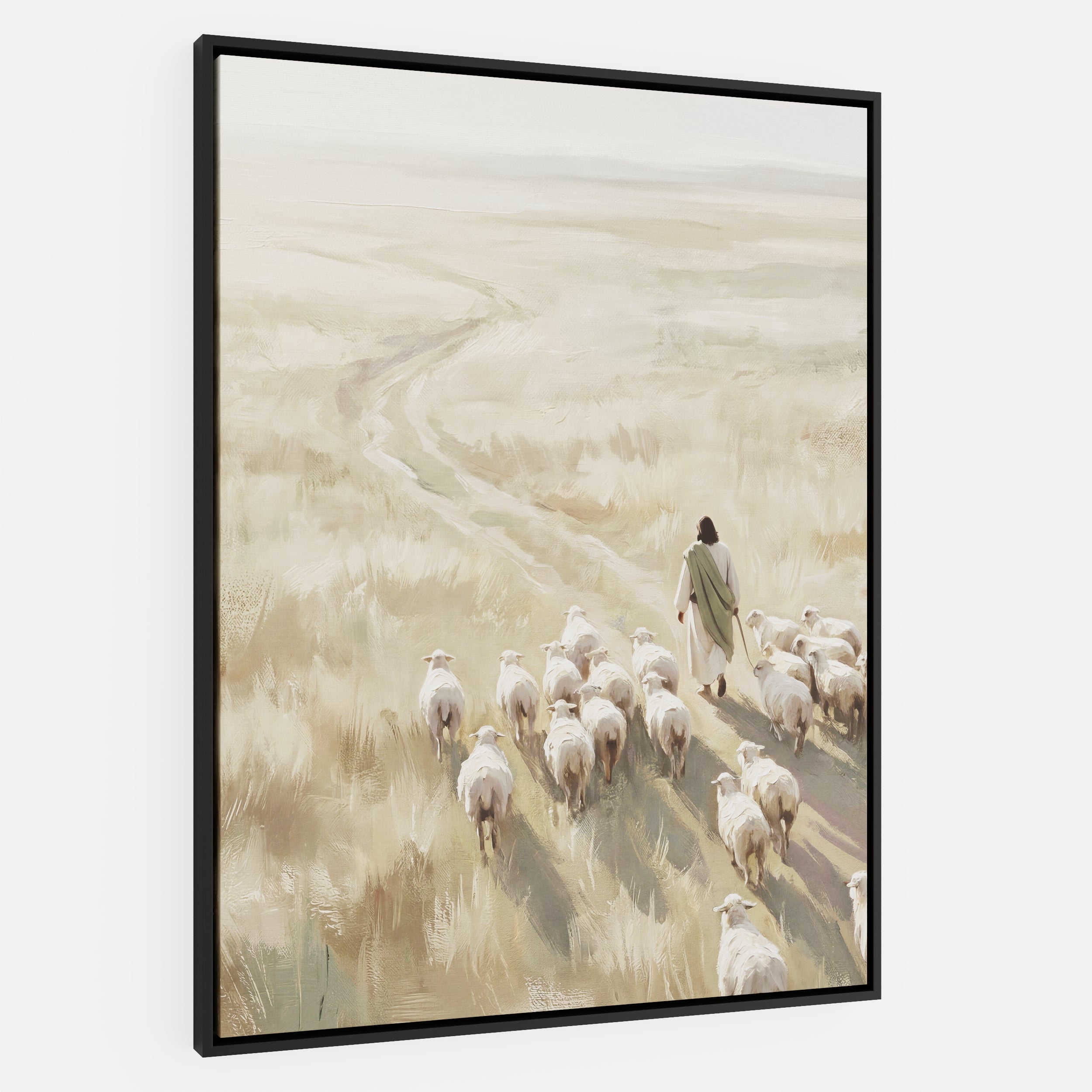 He Leads Them Home - Canvas