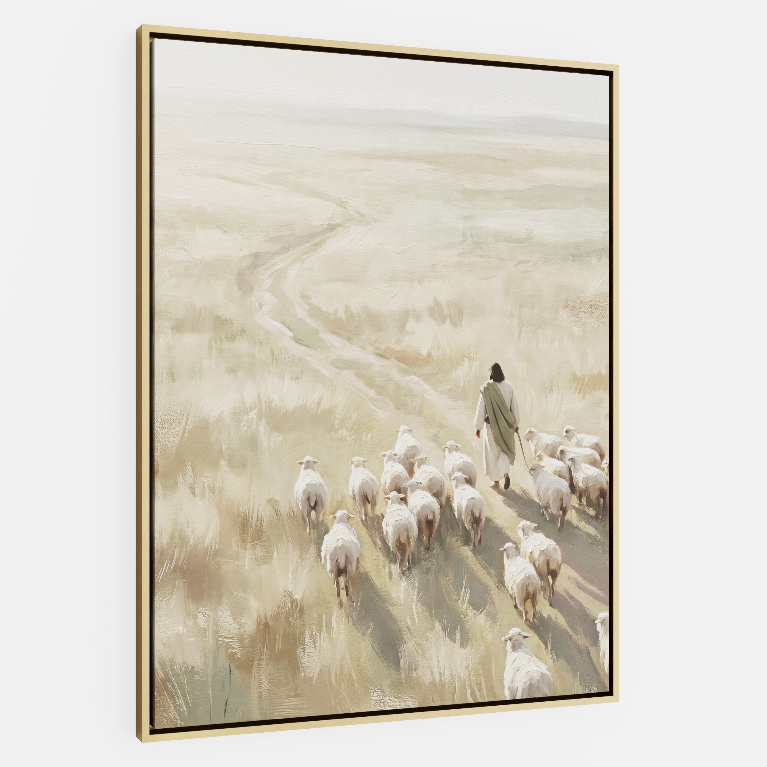 He Leads Them Home - Canvas