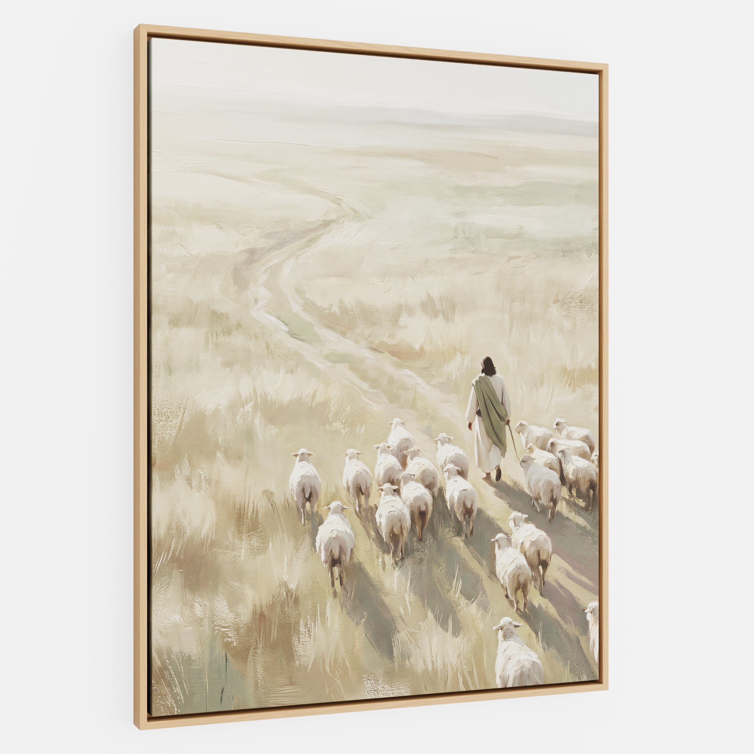 He Leads Them Home - Canvas