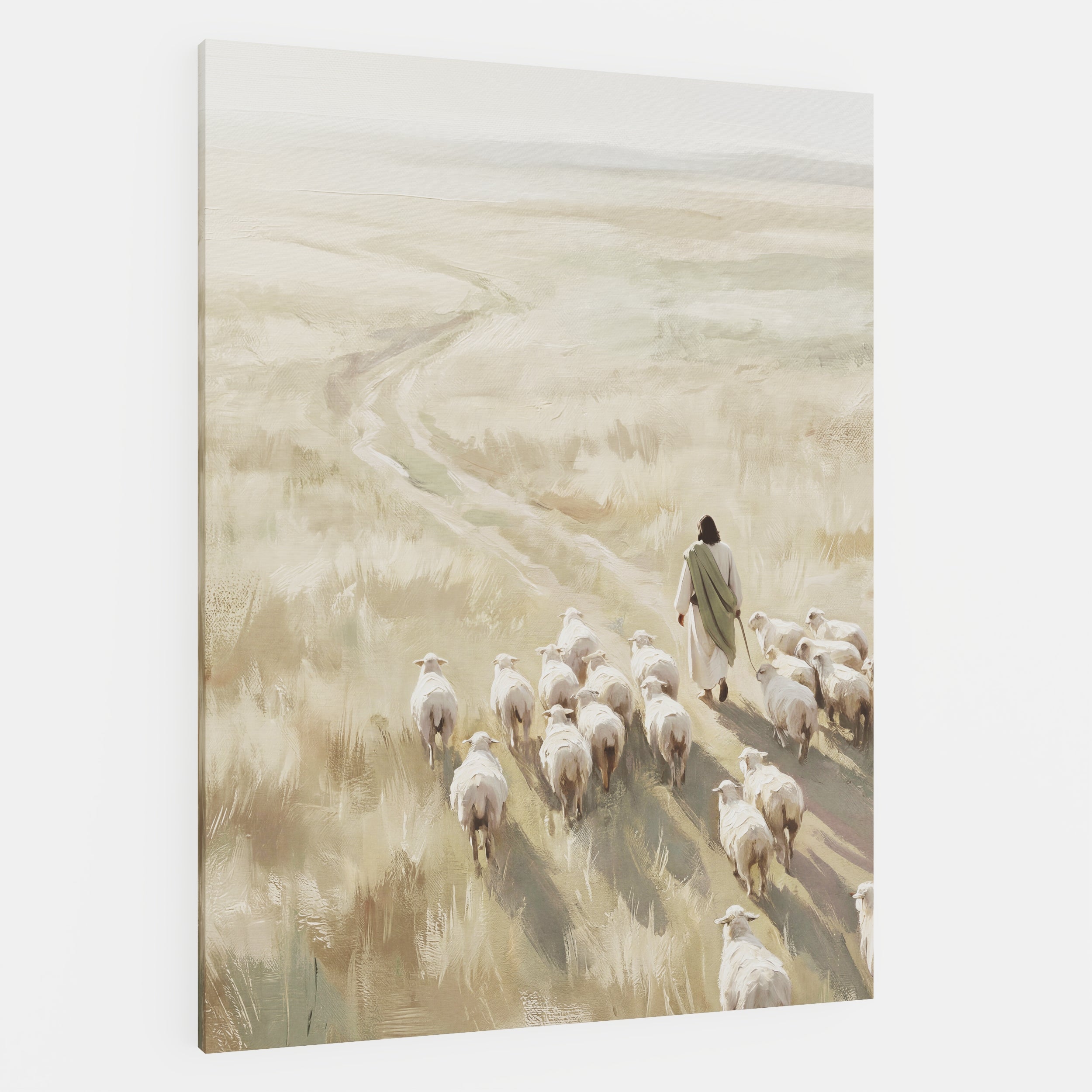 He Leads Them Home - Canvas