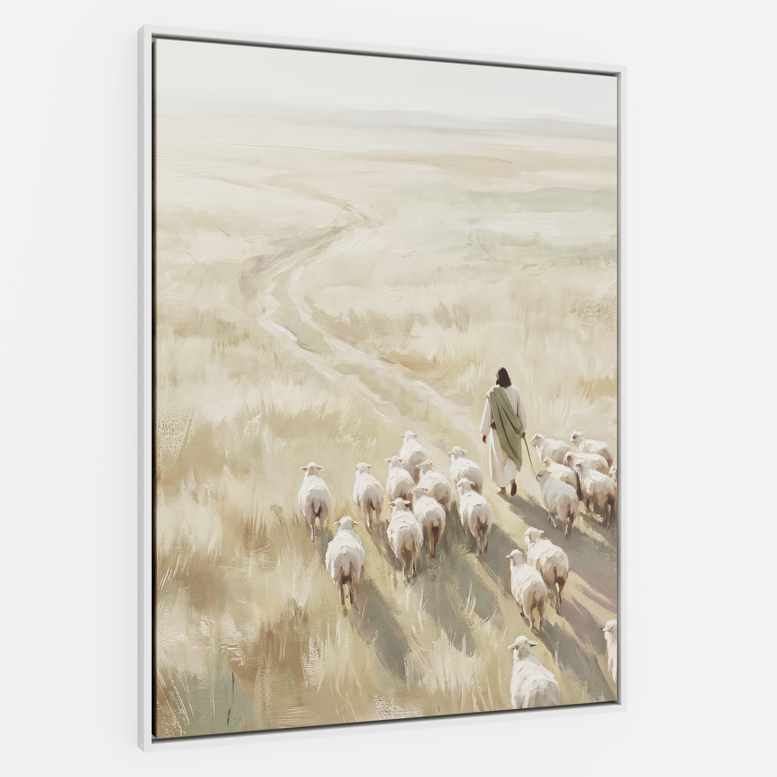 He Leads Them Home - Canvas