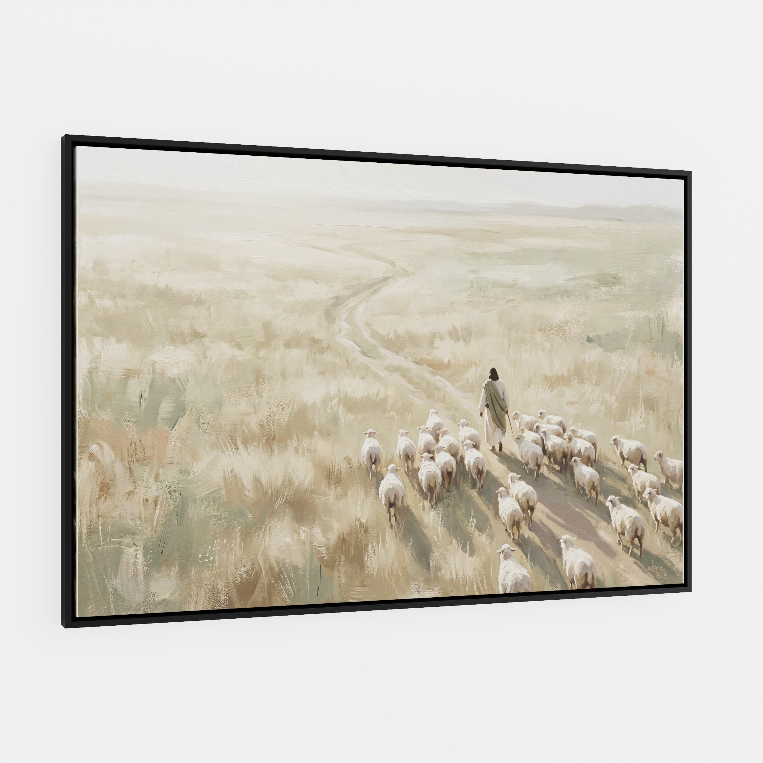 He Leads Them Home - Canvas