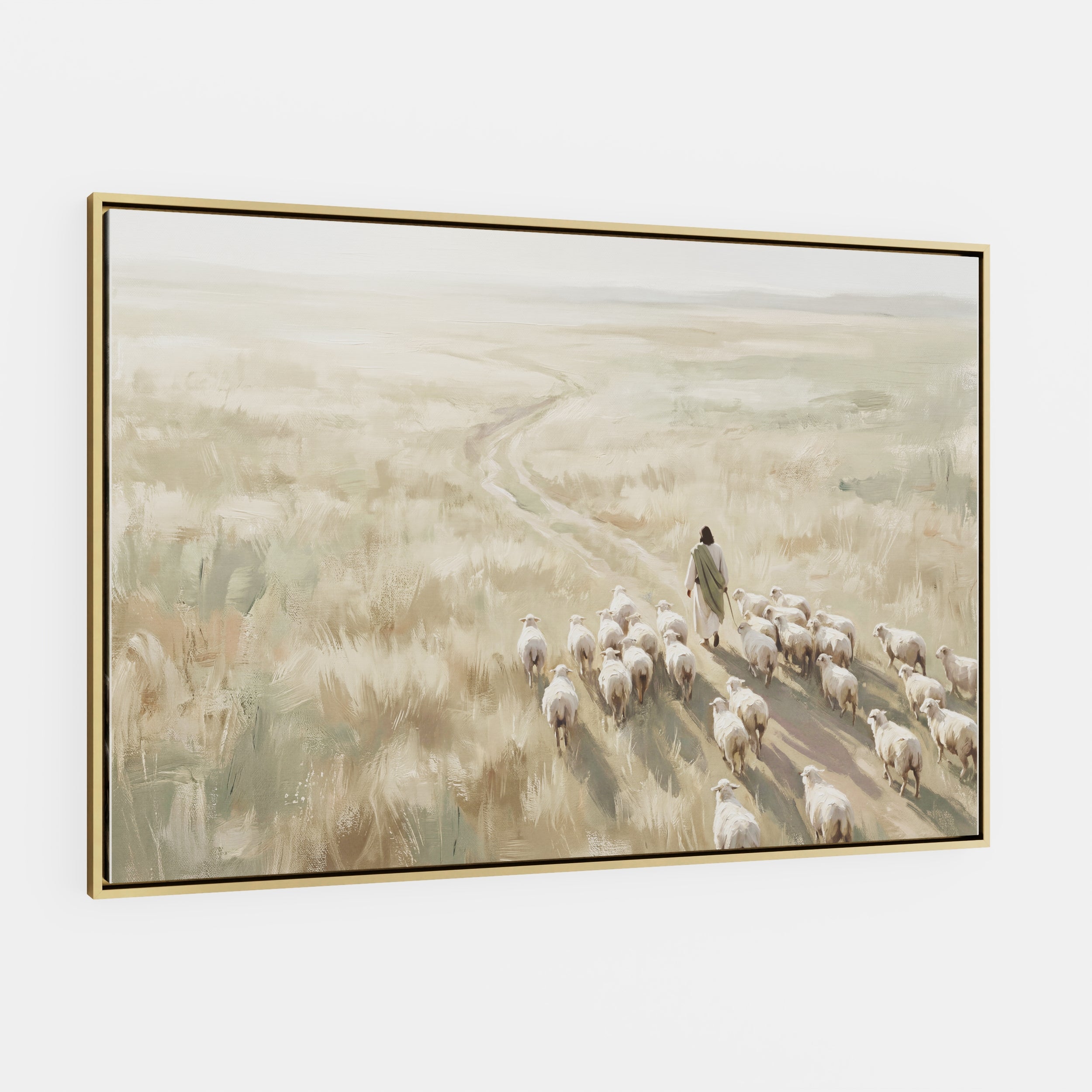 He Leads Them Home - Canvas