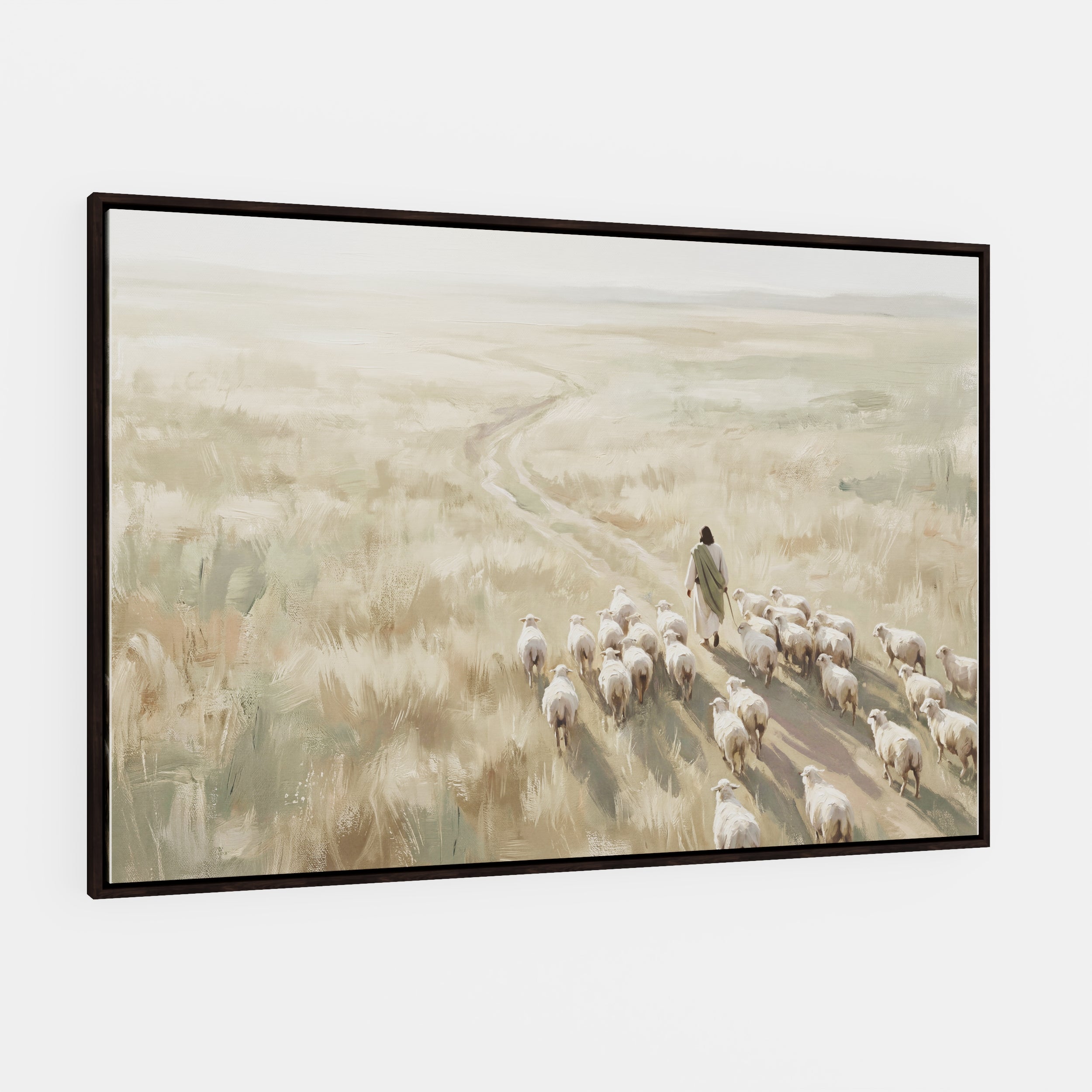 He Leads Them Home - Canvas